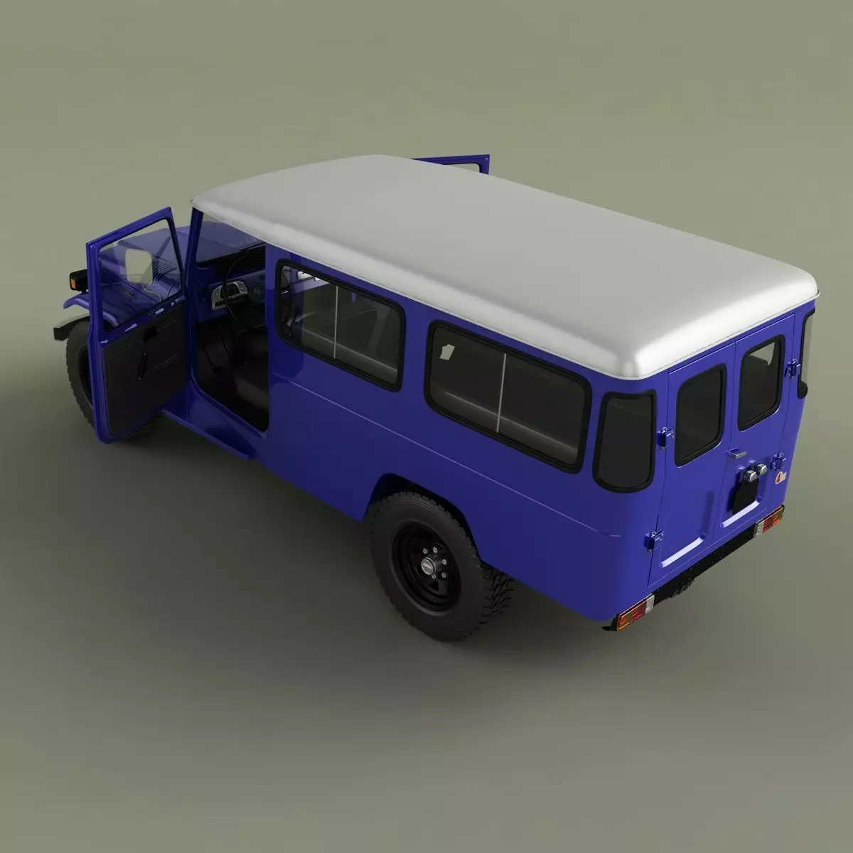 Toyota Land Cruiser FJ47 3D model_8