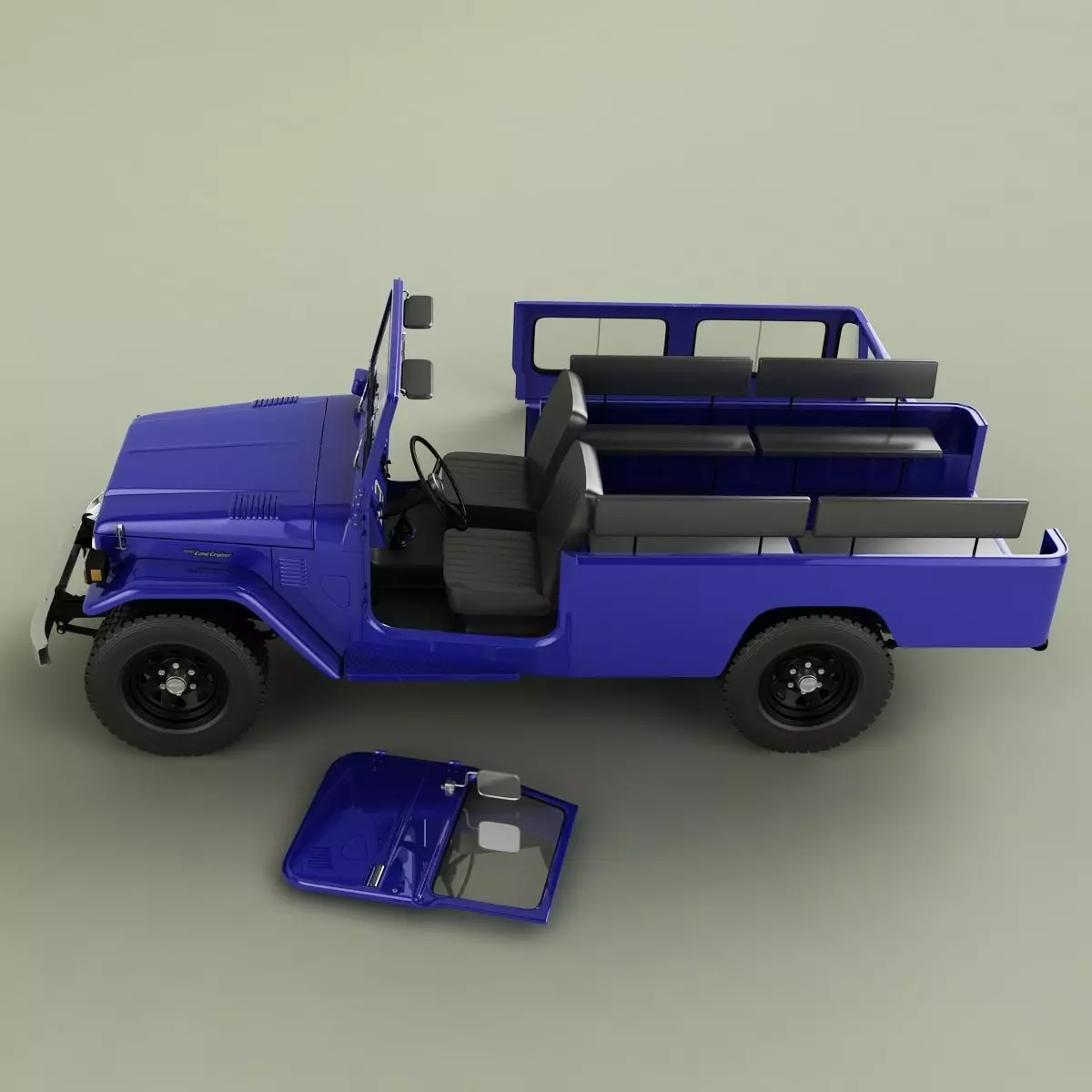 Toyota Land Cruiser FJ47 3D model_7