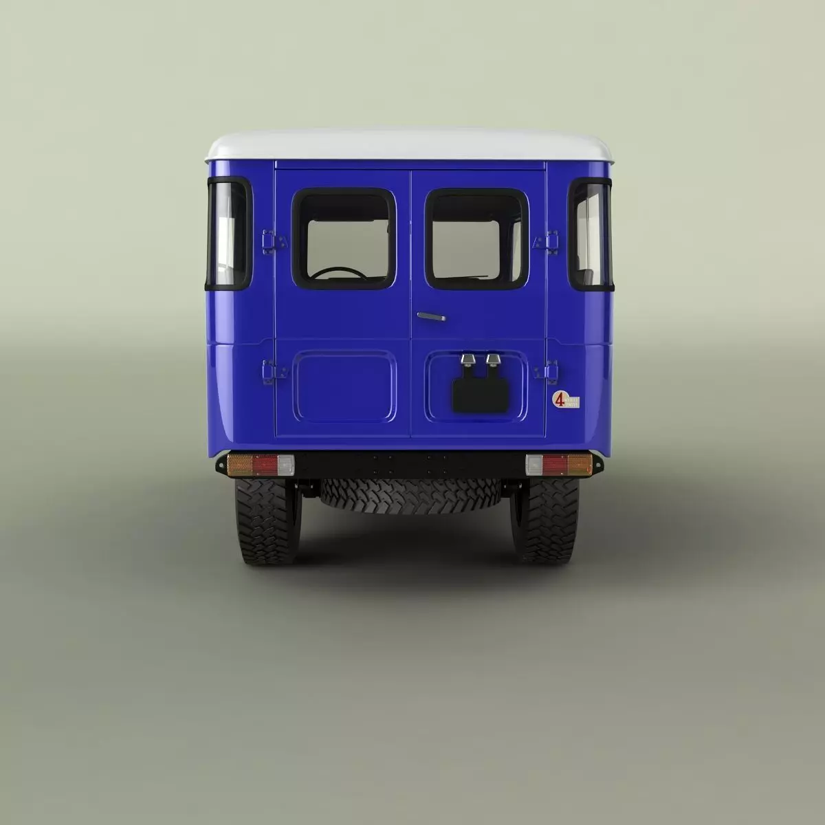 Toyota Land Cruiser FJ47 3D model_3