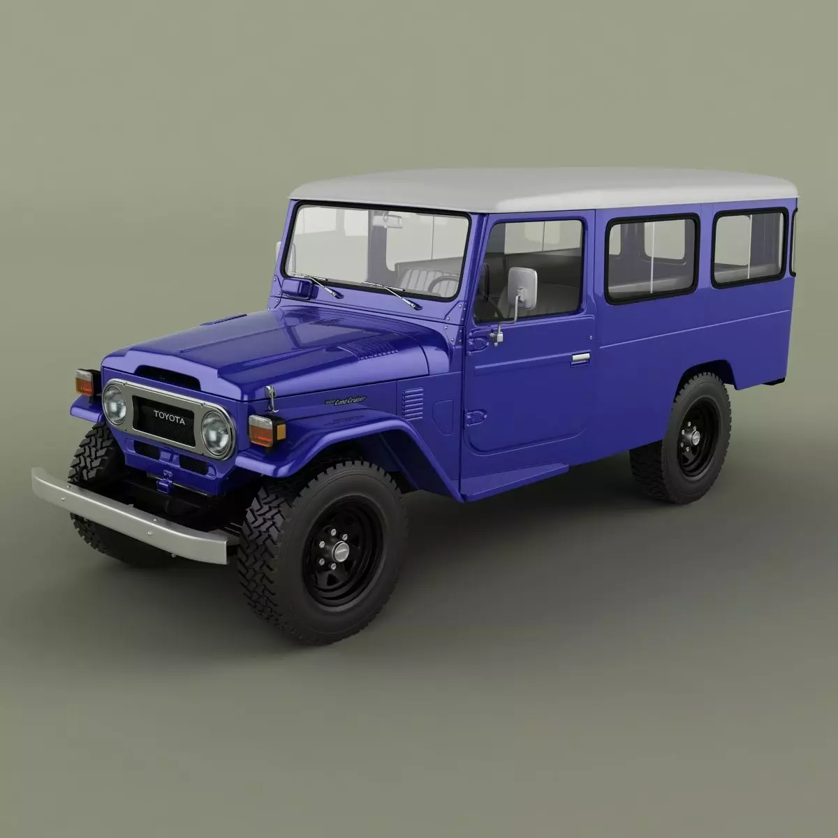 Toyota Land Cruiser FJ47 3D model_0