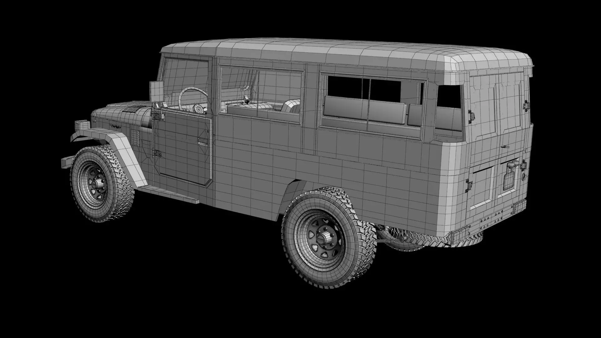 Toyota Land Cruiser FJ47 3D model_19