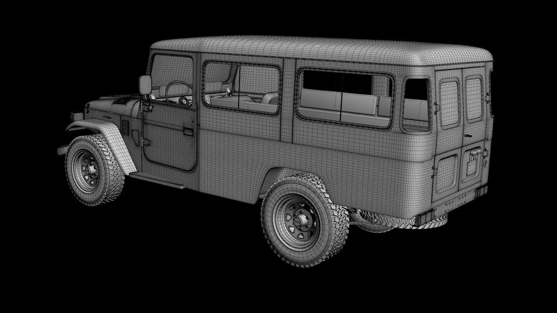 Toyota Land Cruiser FJ47 3D model_20