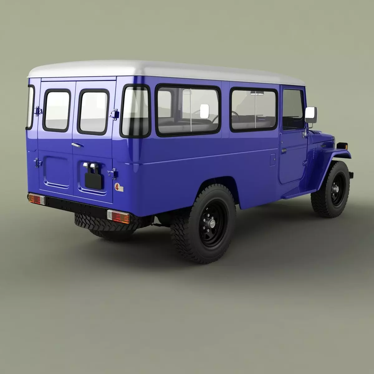 Toyota Land Cruiser FJ47 3D model_2
