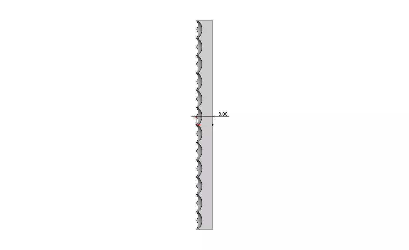 Hexagonal dome texture 3d relief panel for CNC and 3d prinitng 3D print model_6