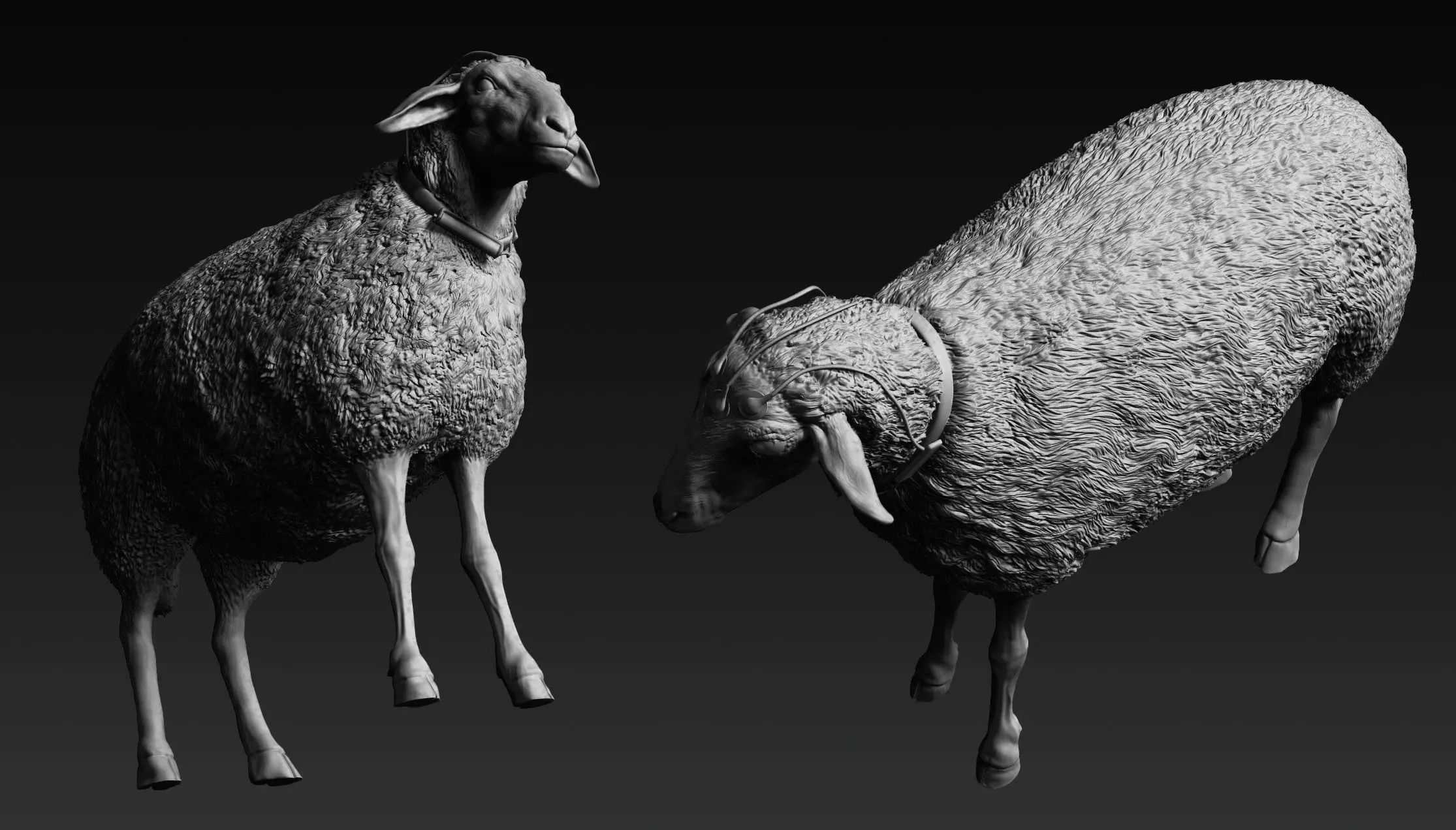 T Ocellus Alien Sheep 3D print model_6