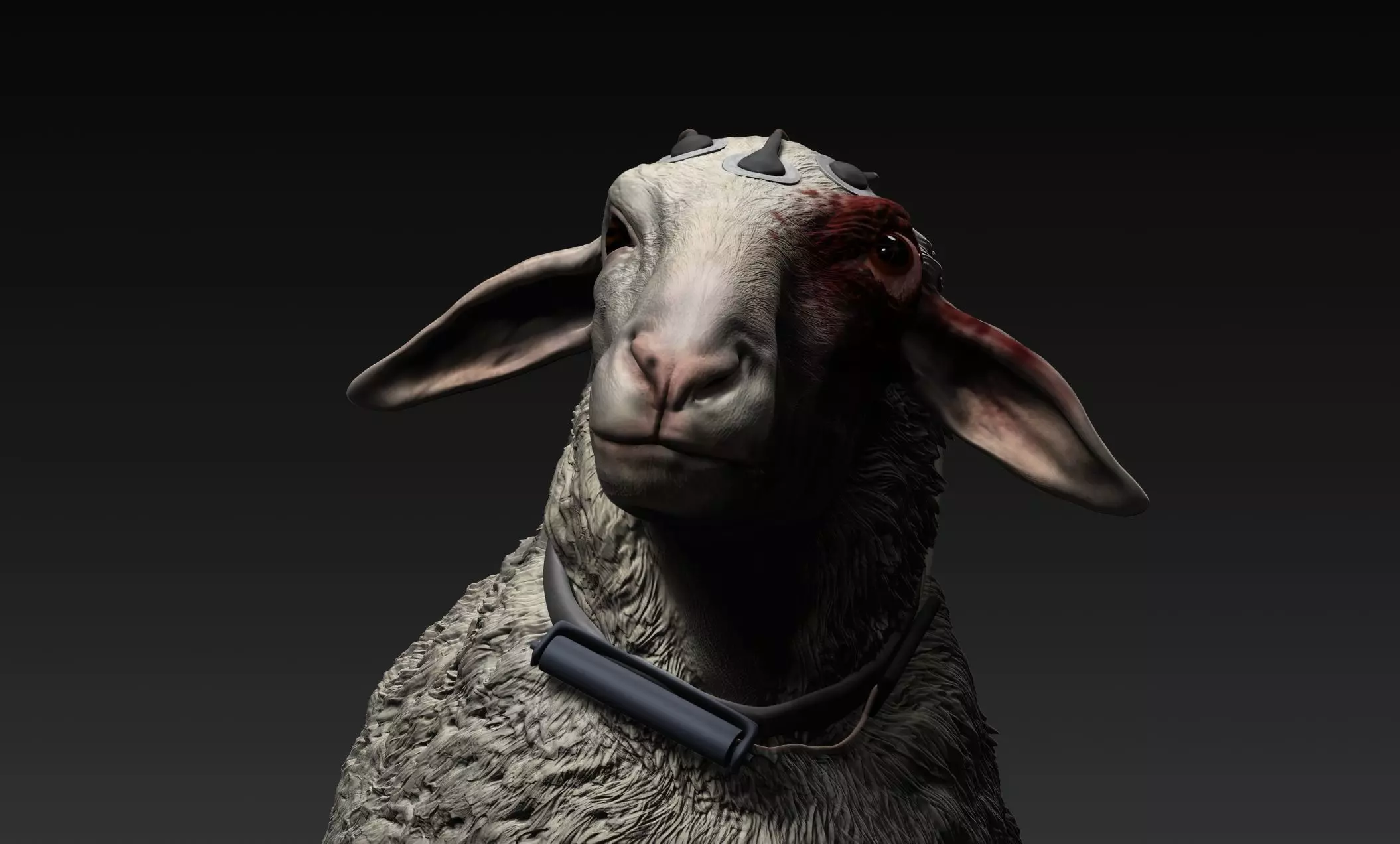 T Ocellus Alien Sheep 3D print model_8