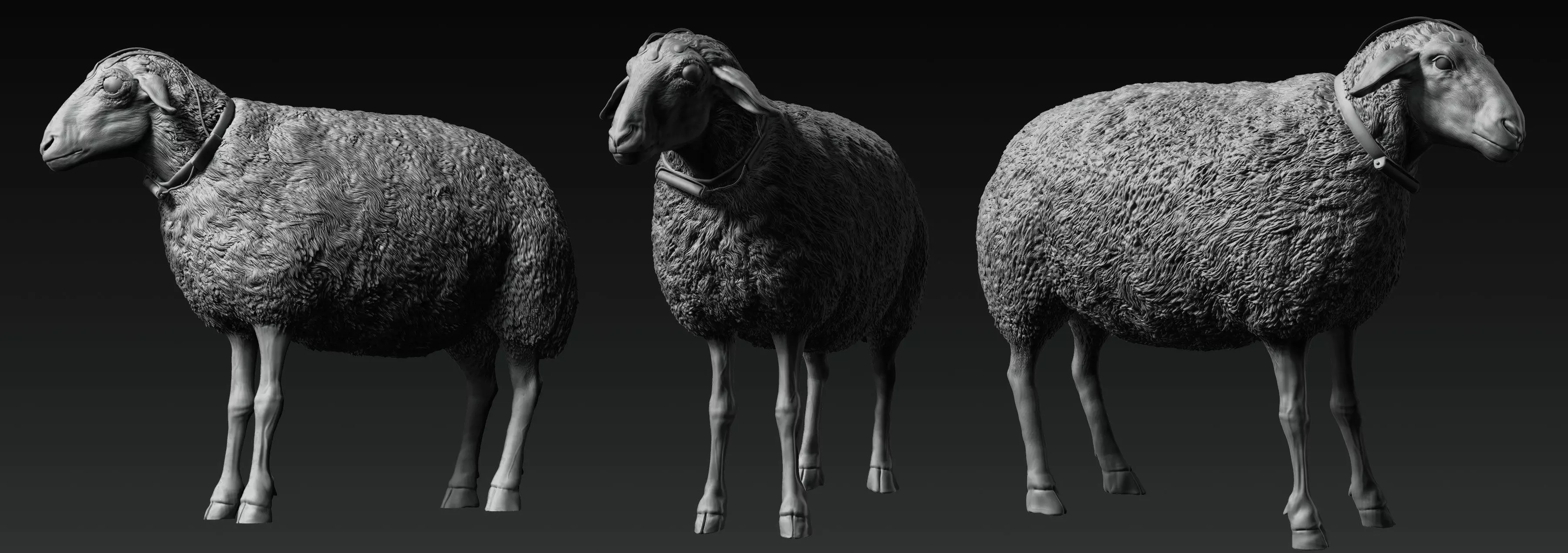 T Ocellus Alien Sheep 3D print model_1