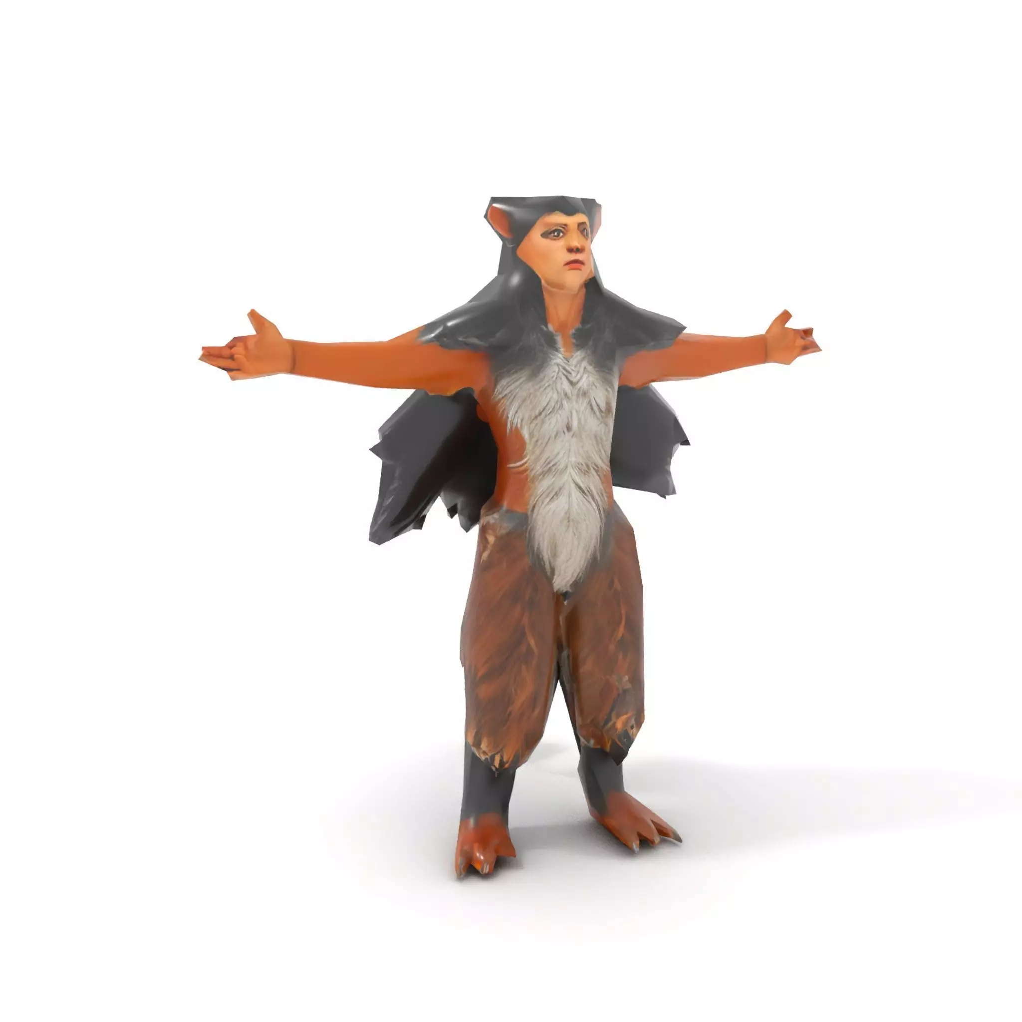 Mythical Chimera Creature model pack Low-poly 3D model_7