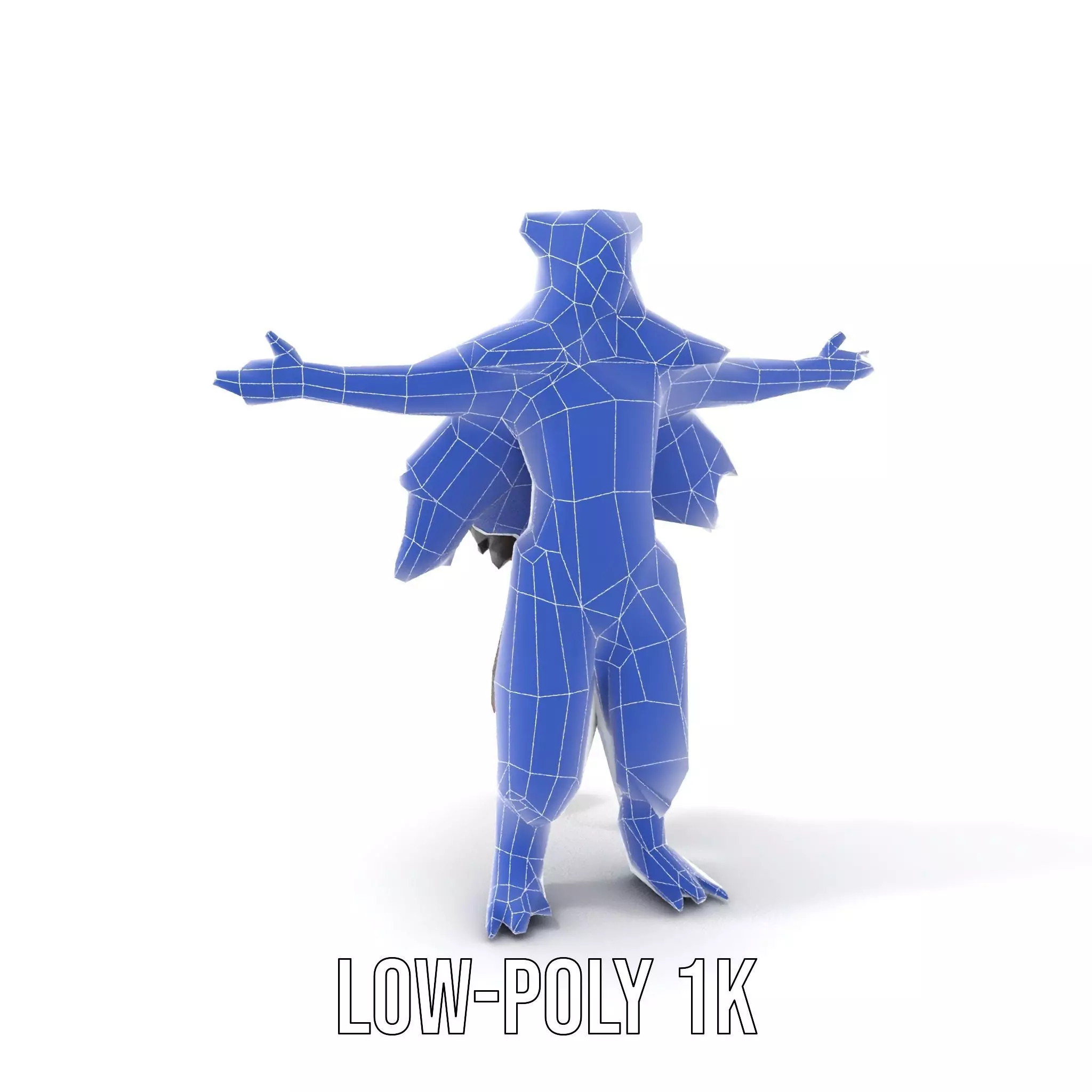 Mythical Chimera Creature model pack Low-poly 3D model_17