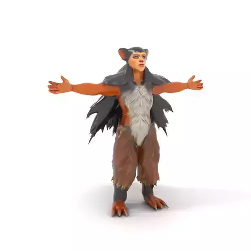 Mythical Chimera Creature model pack Low-poly 3D model