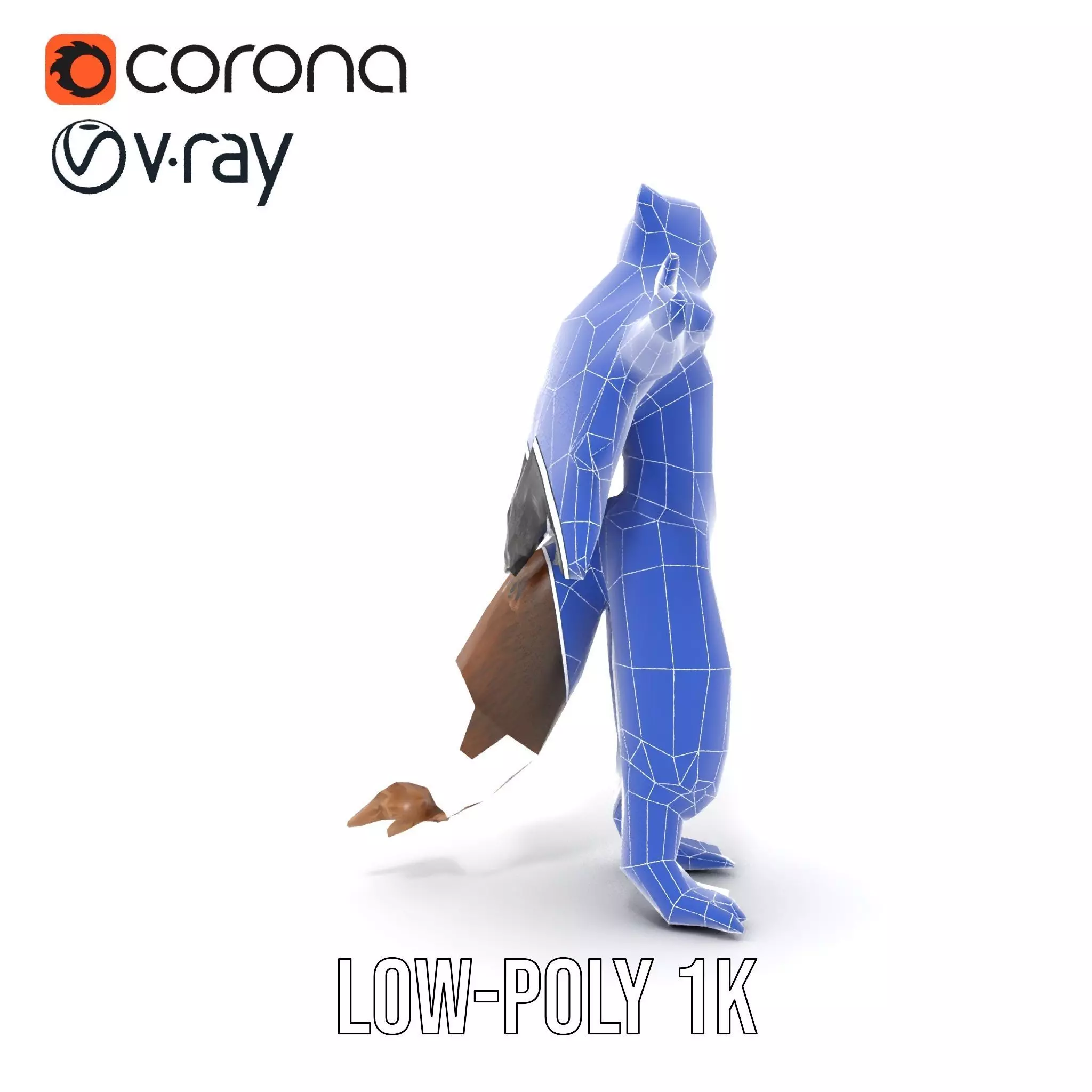 Mythical Chimera Creature model pack Low-poly 3D model_31