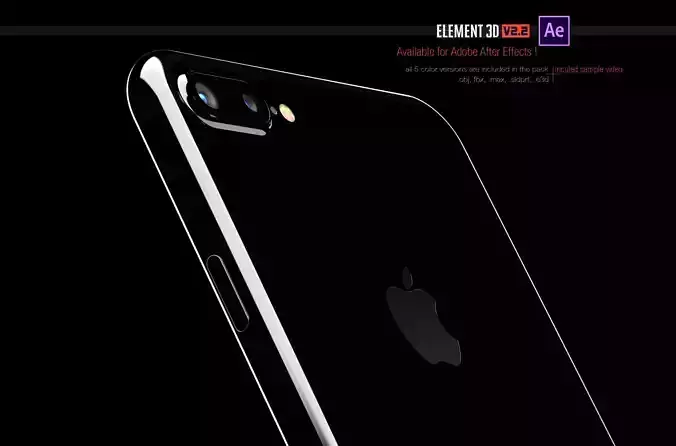 iPhone 7 Plus - Element3D 3D model