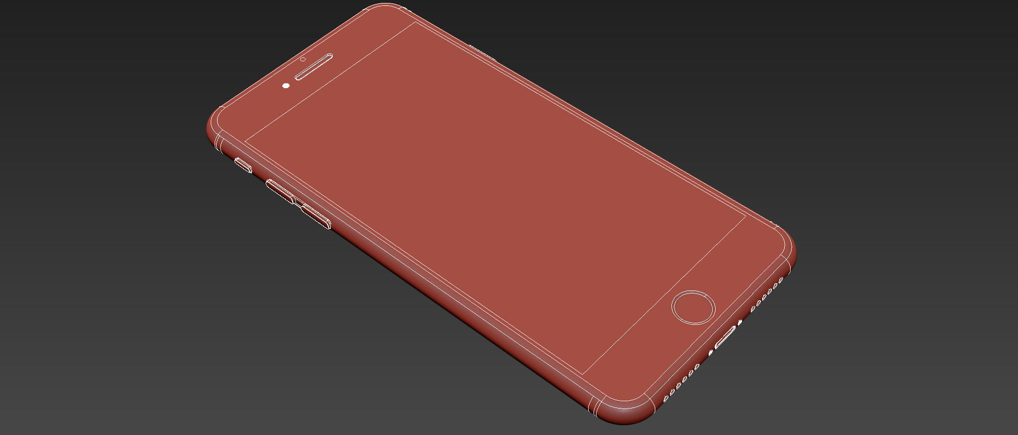 iPhone 7 Plus - Element3D 3D model_7