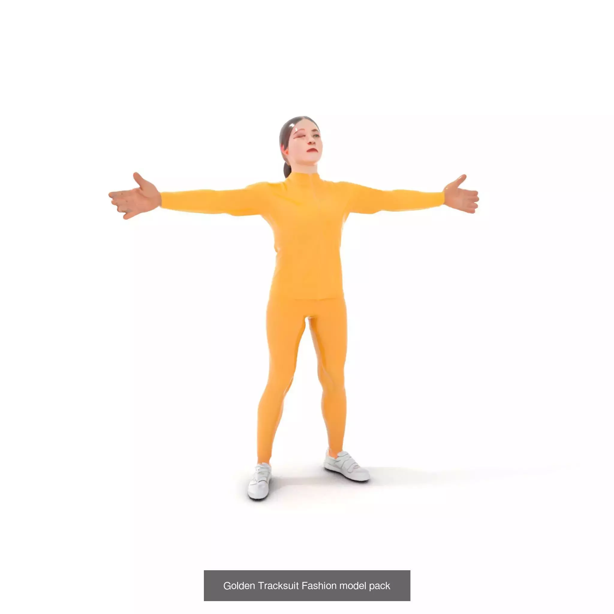 Cyberpunk Character Models Pack 3D Model Collection_26