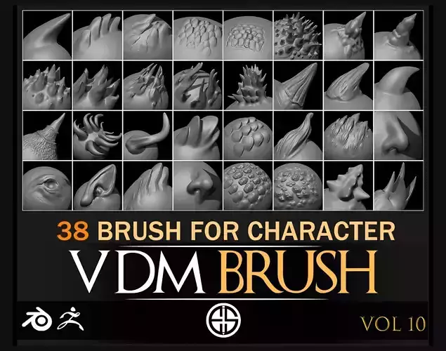 VDM BRUSH-Character Brush-Vdm Character Brush