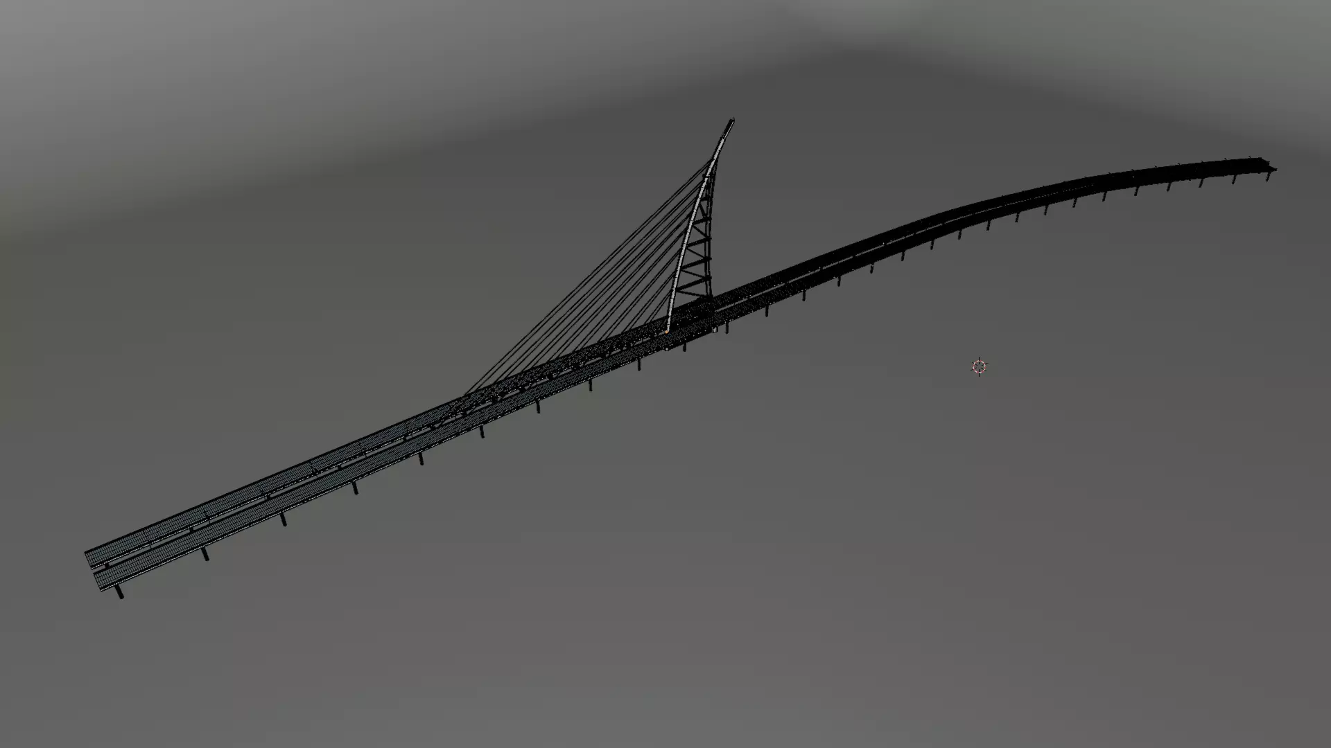 Highway Bridge 3D model_5