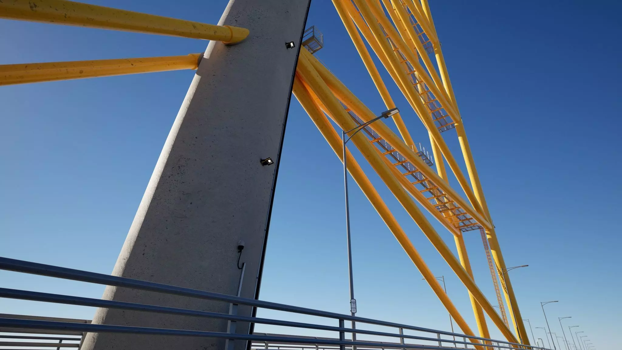 Highway Bridge 3D model_2