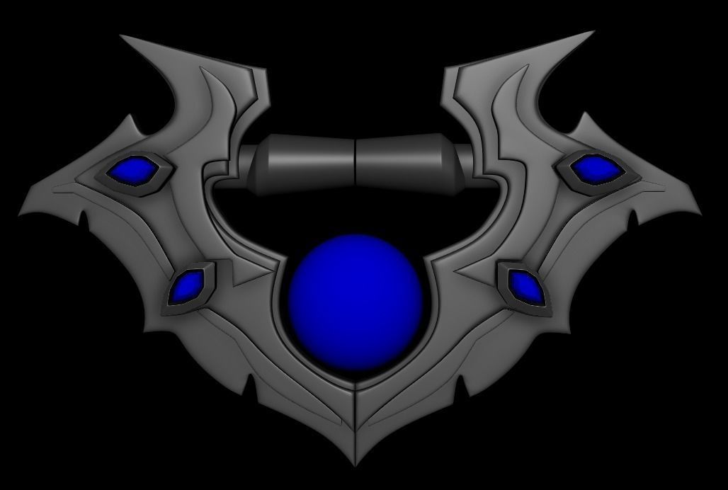 Fist heavens monk 3D print model_0