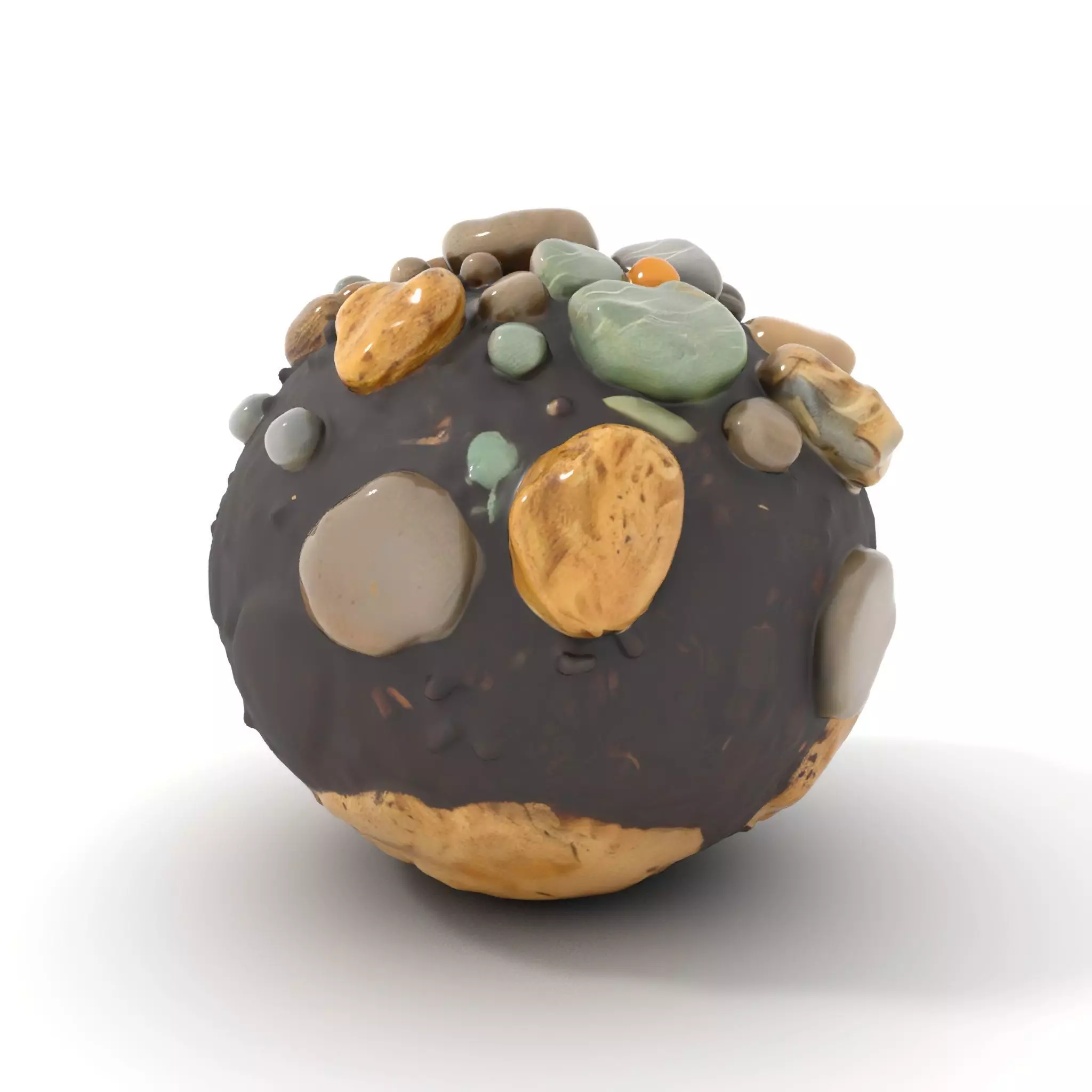 Earthy Stone Sphere model pack Texture_0