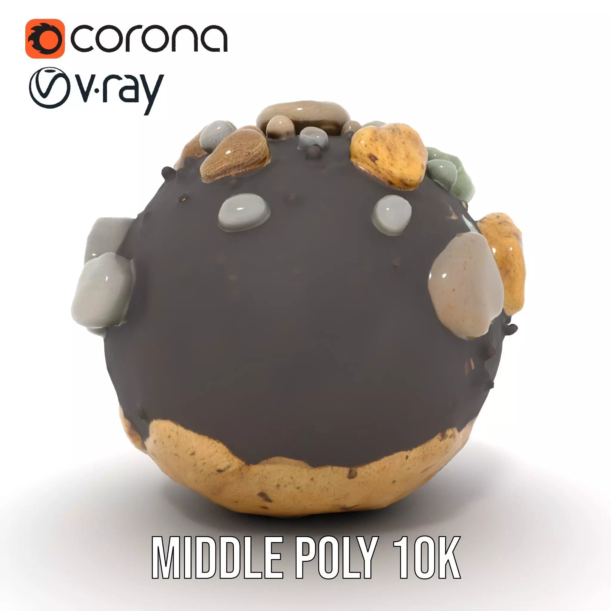 Earthy Stone Sphere model pack Texture_15