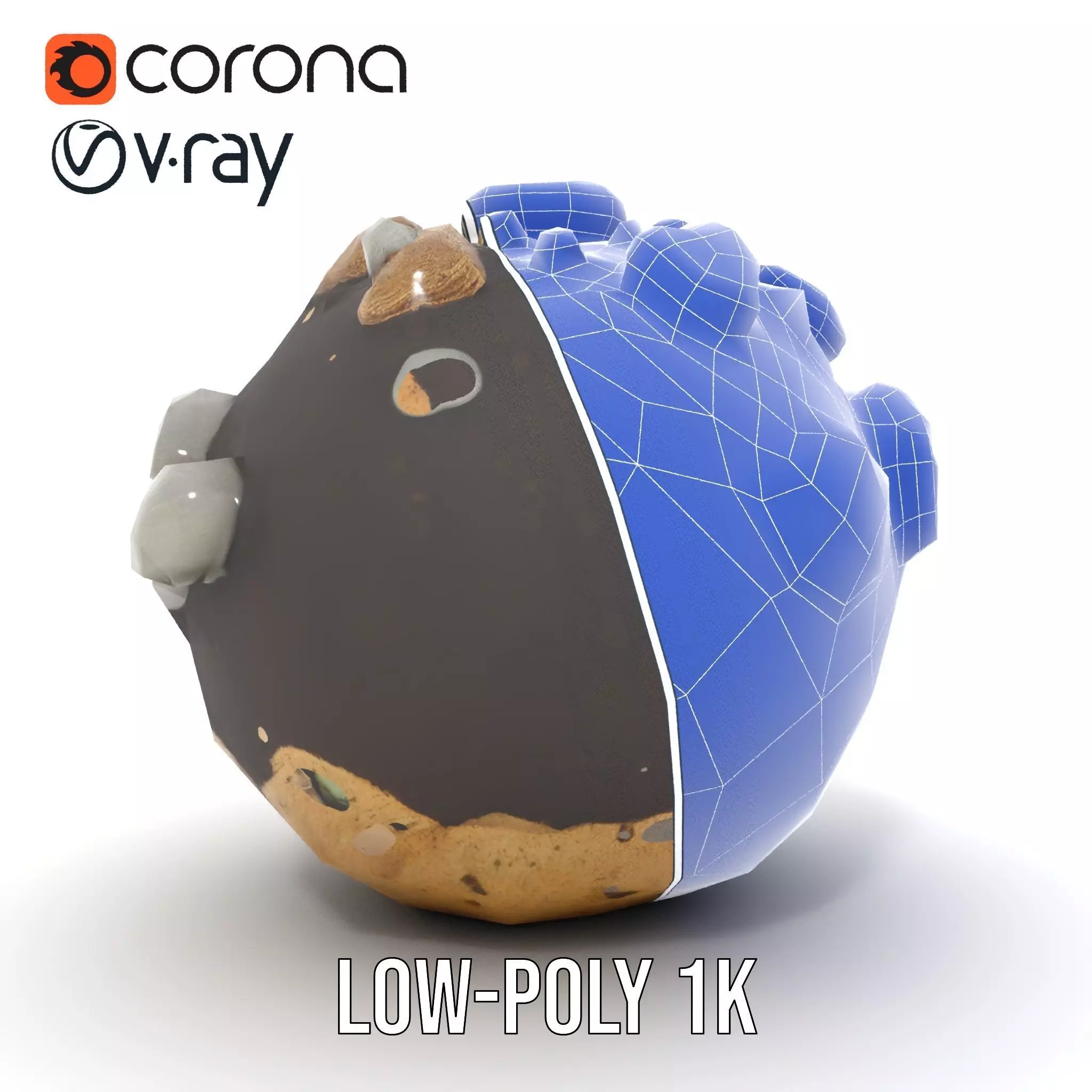 Earthy Stone Sphere model pack Texture_28