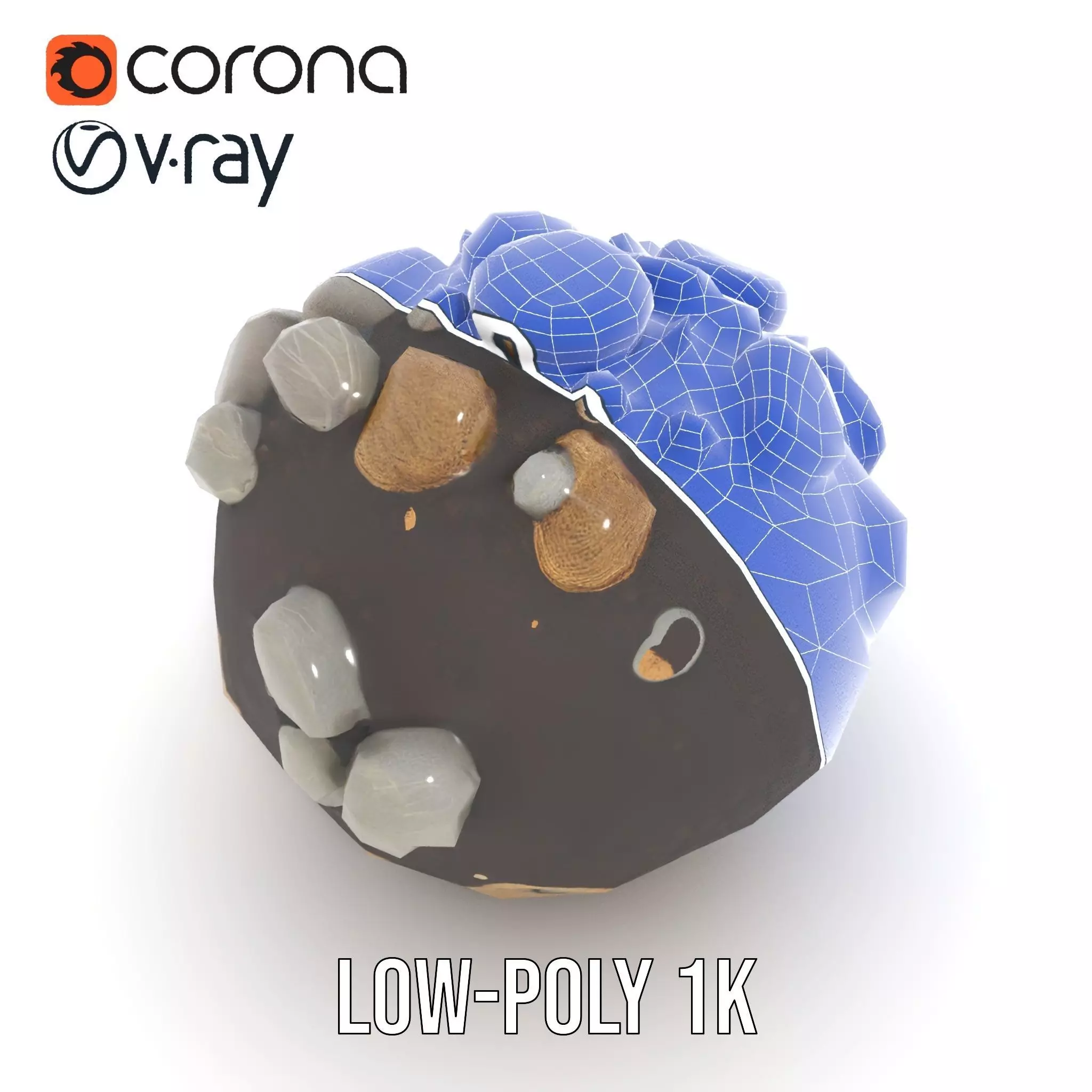 Earthy Stone Sphere model pack Texture_19