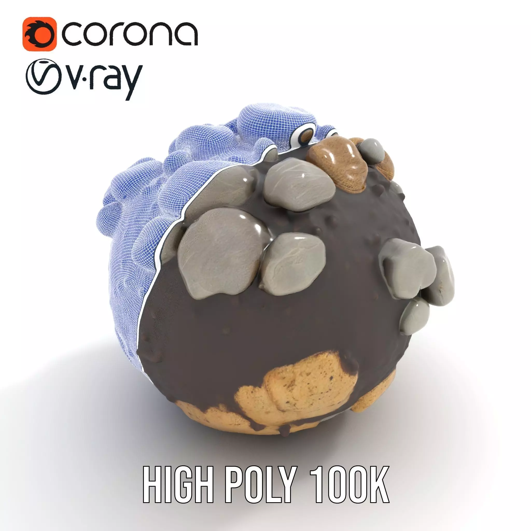 Earthy Stone Sphere model pack Texture_26