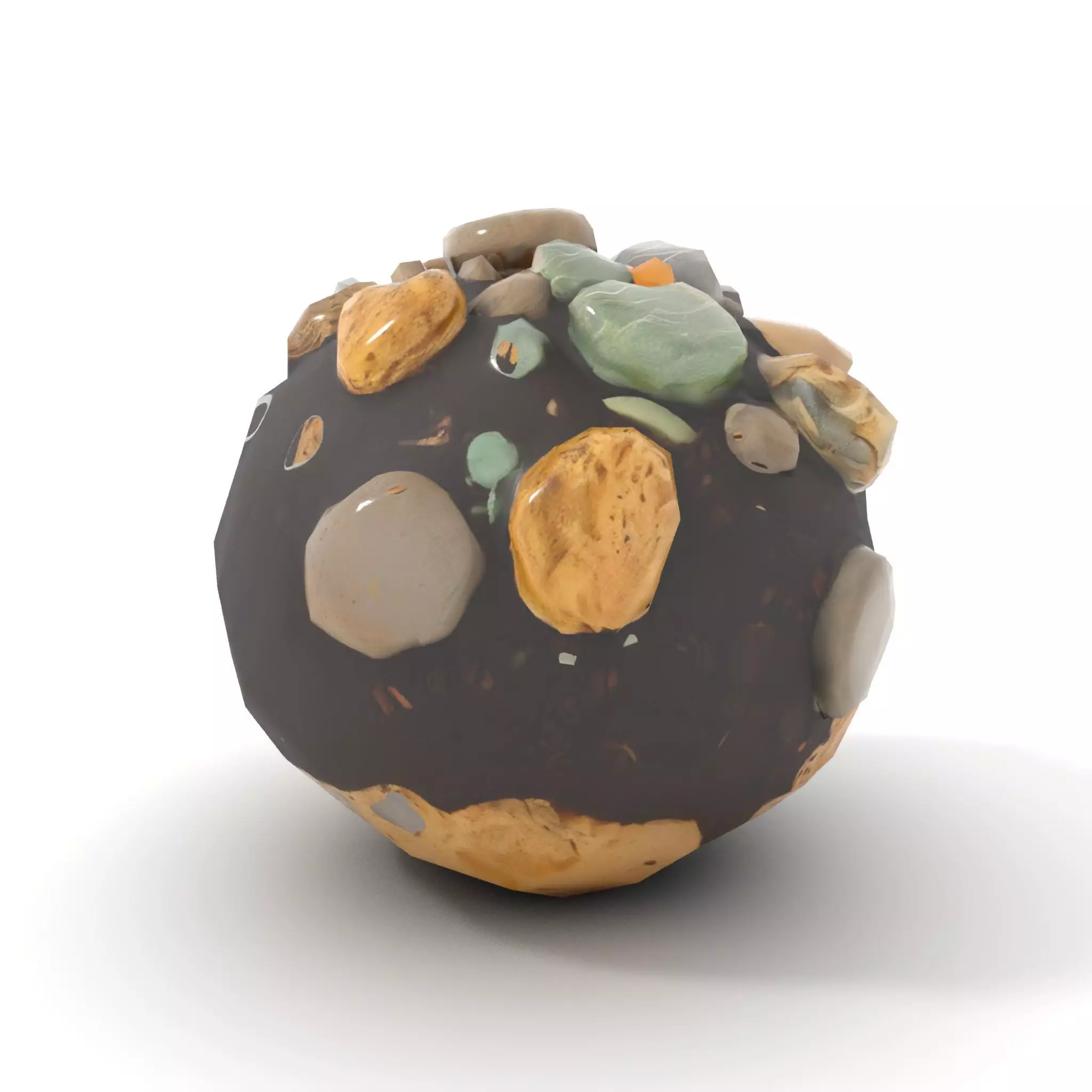 Earthy Stone Sphere model pack Texture_22