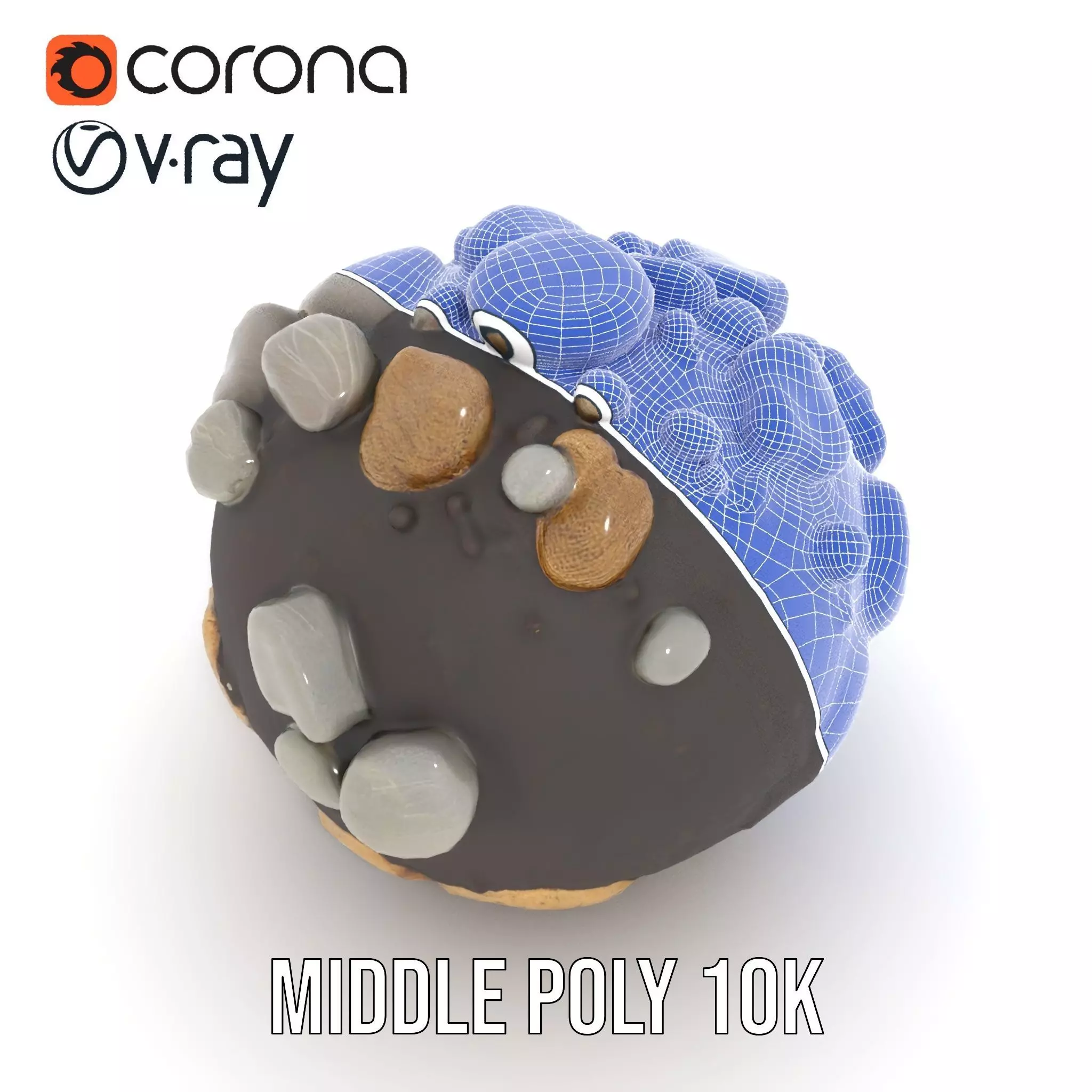 Earthy Stone Sphere model pack Texture_24