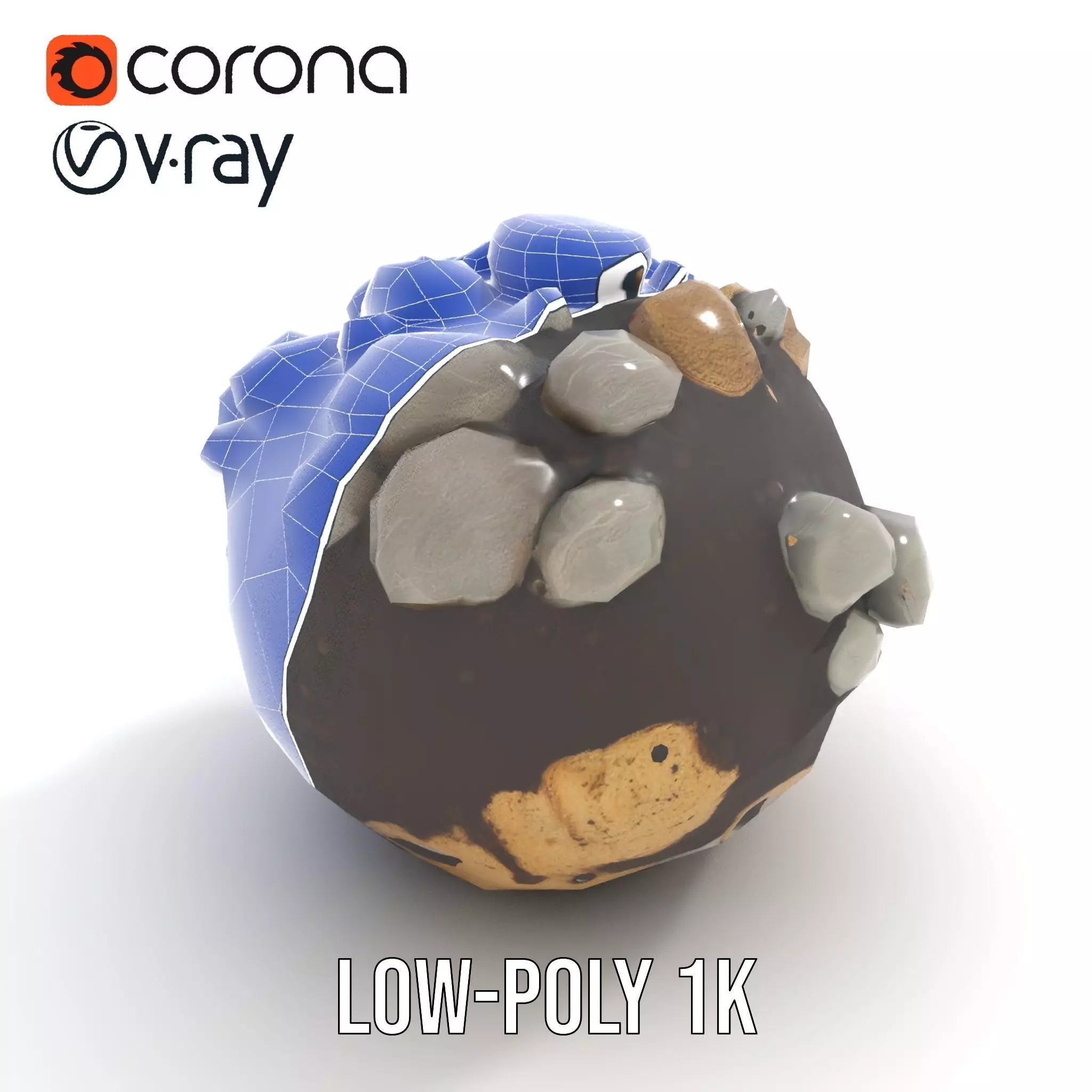 Earthy Stone Sphere model pack Texture_16