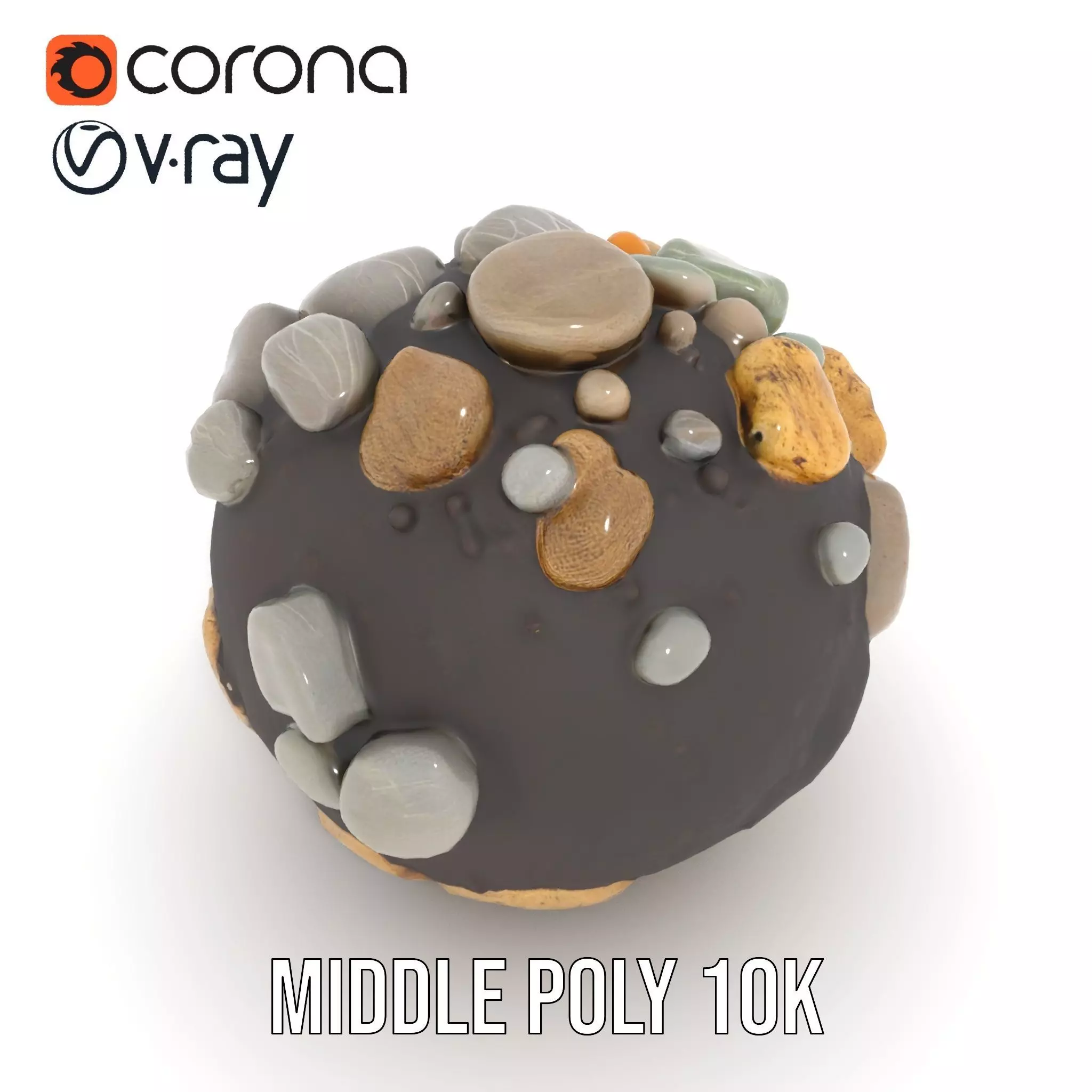 Earthy Stone Sphere model pack Texture_11
