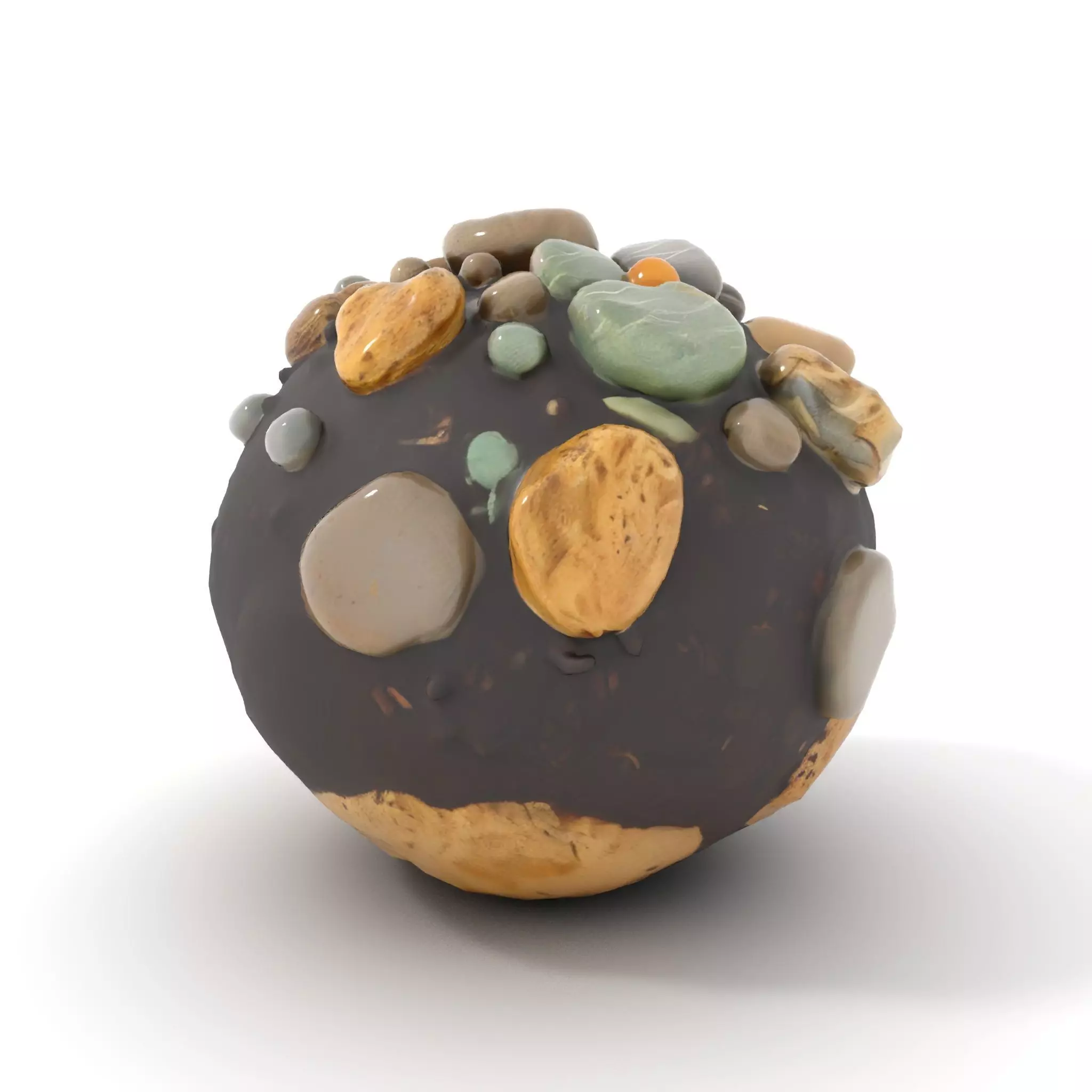Earthy Stone Sphere model pack Texture_5