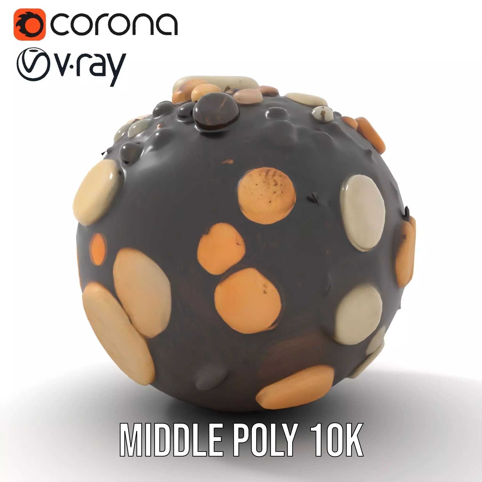 Earthy Pebble Texture model pack Texture_5