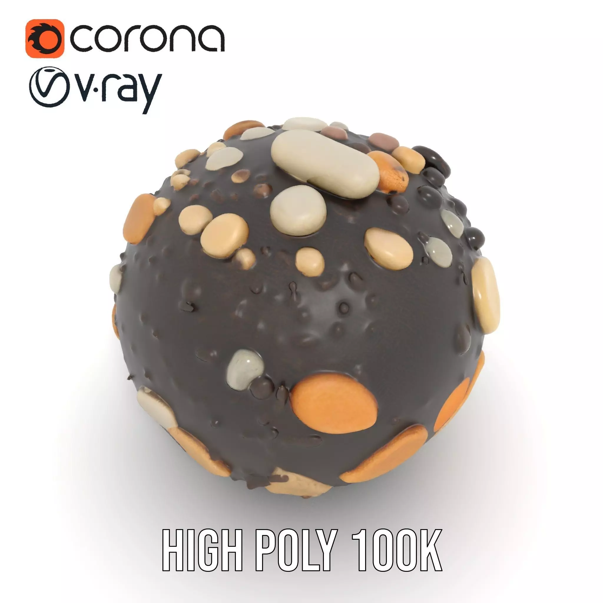 Earthy Pebble Texture model pack Texture_25