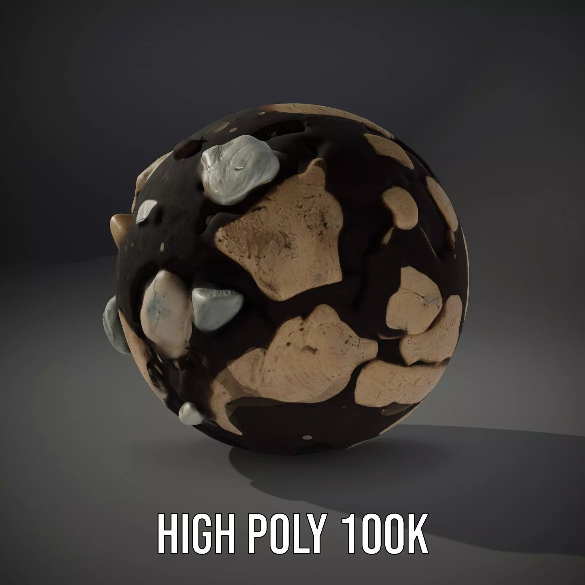 Earthy Rock Surface model pack Texture_10