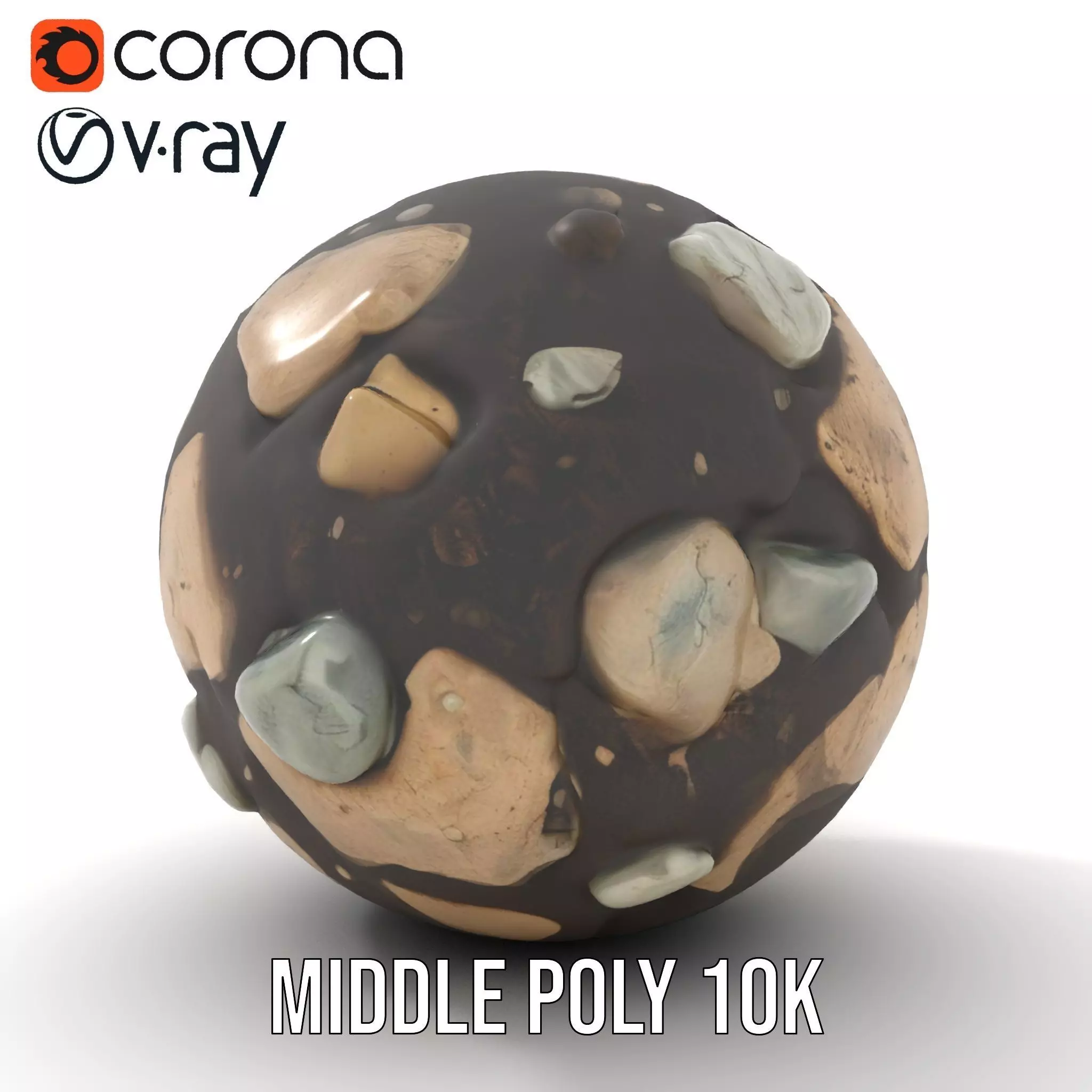 Earthy Rock Surface model pack Texture_13