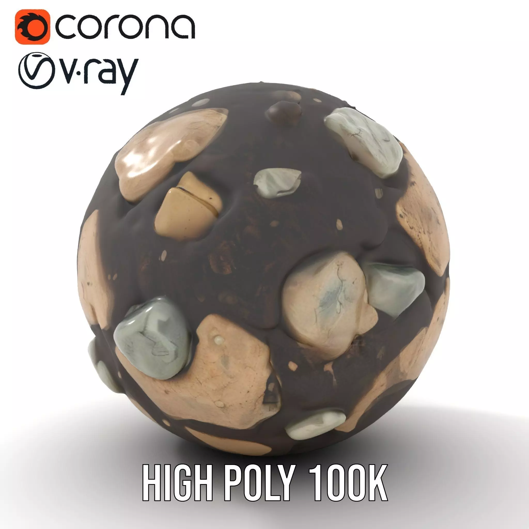 Earthy Rock Surface model pack Texture_20