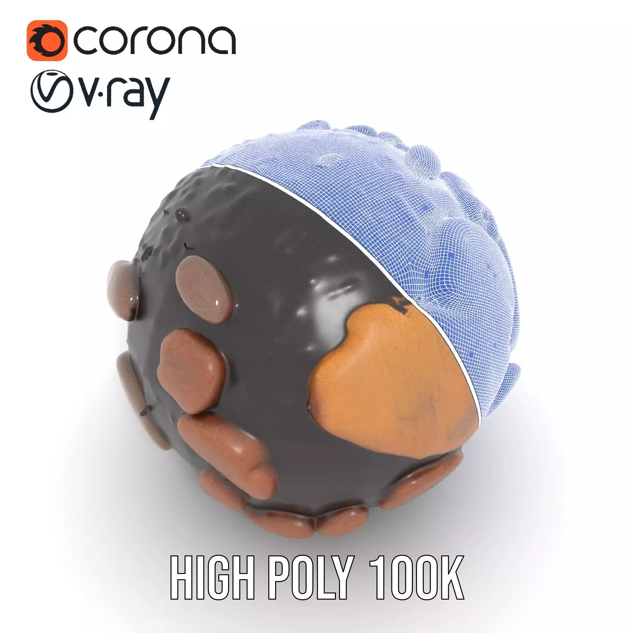 Earthy Stone Sphere model pack Texture_34