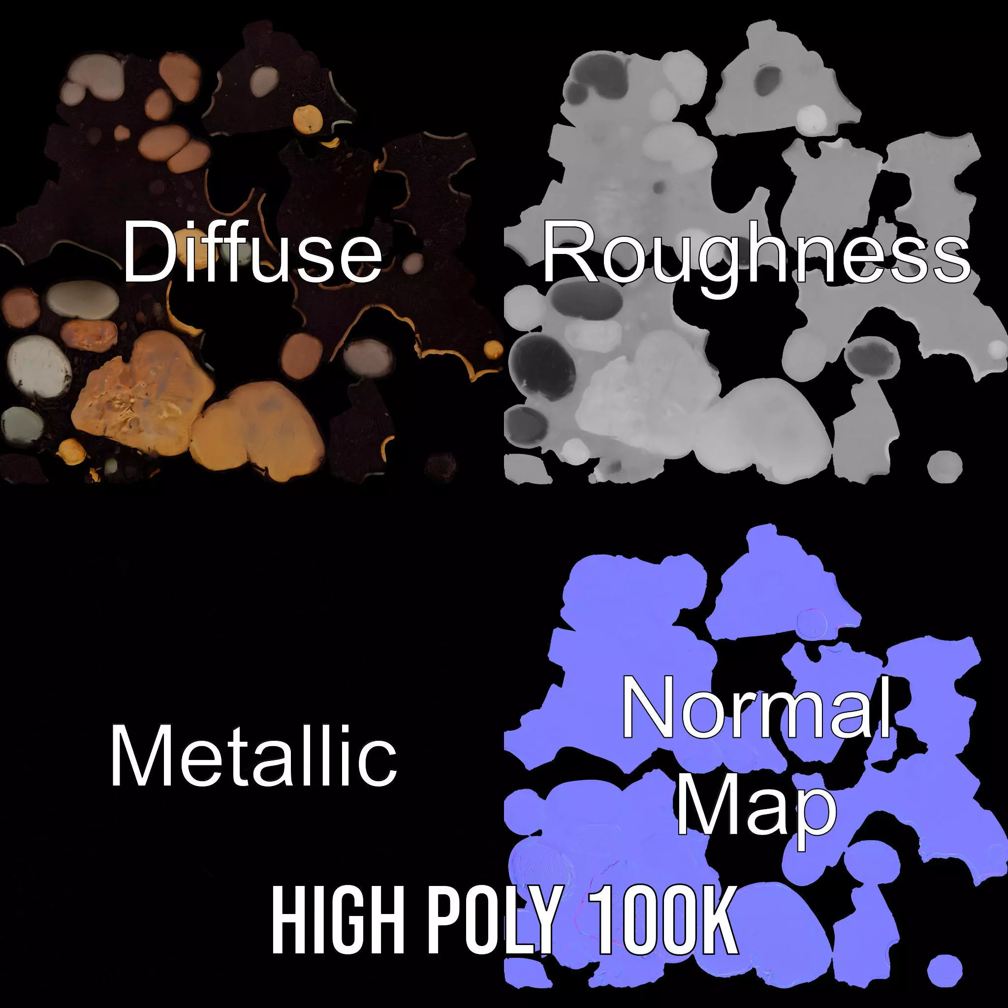 Earthy Stone Sphere model pack Texture_3