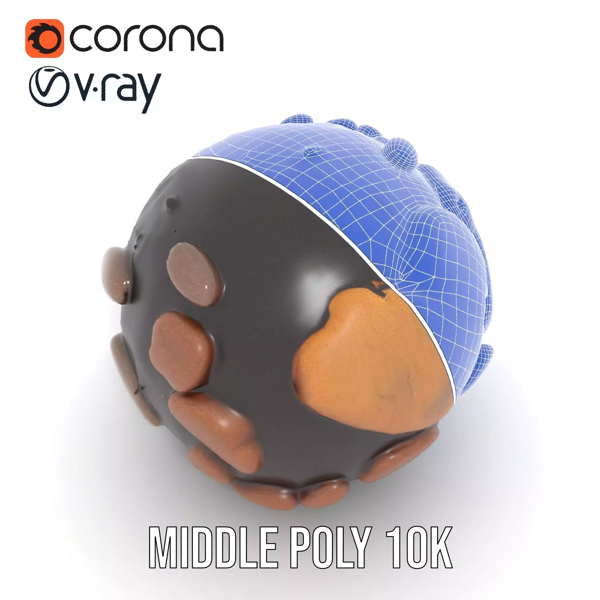 Earthy Stone Sphere model pack Texture_26