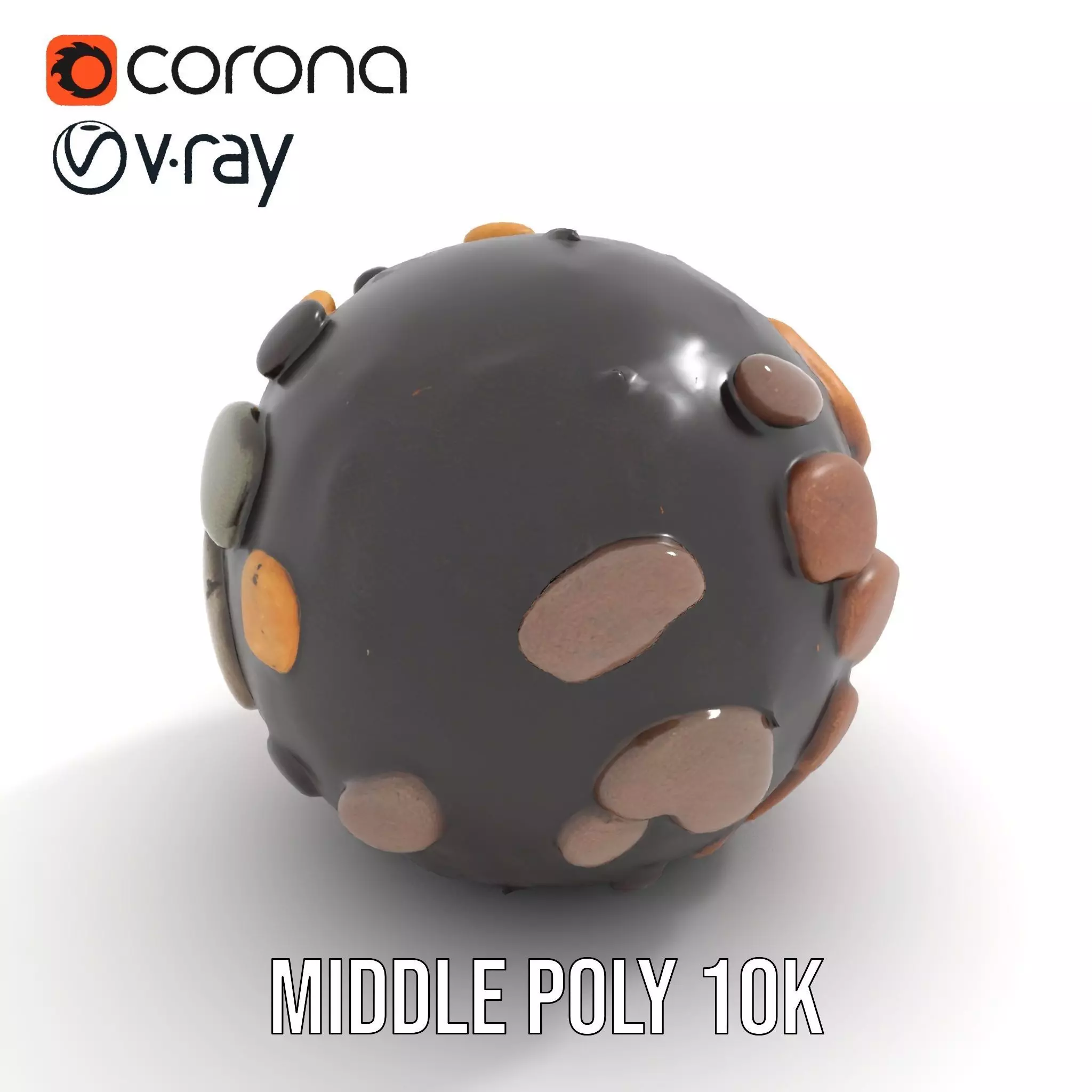 Earthy Stone Sphere model pack Texture_13