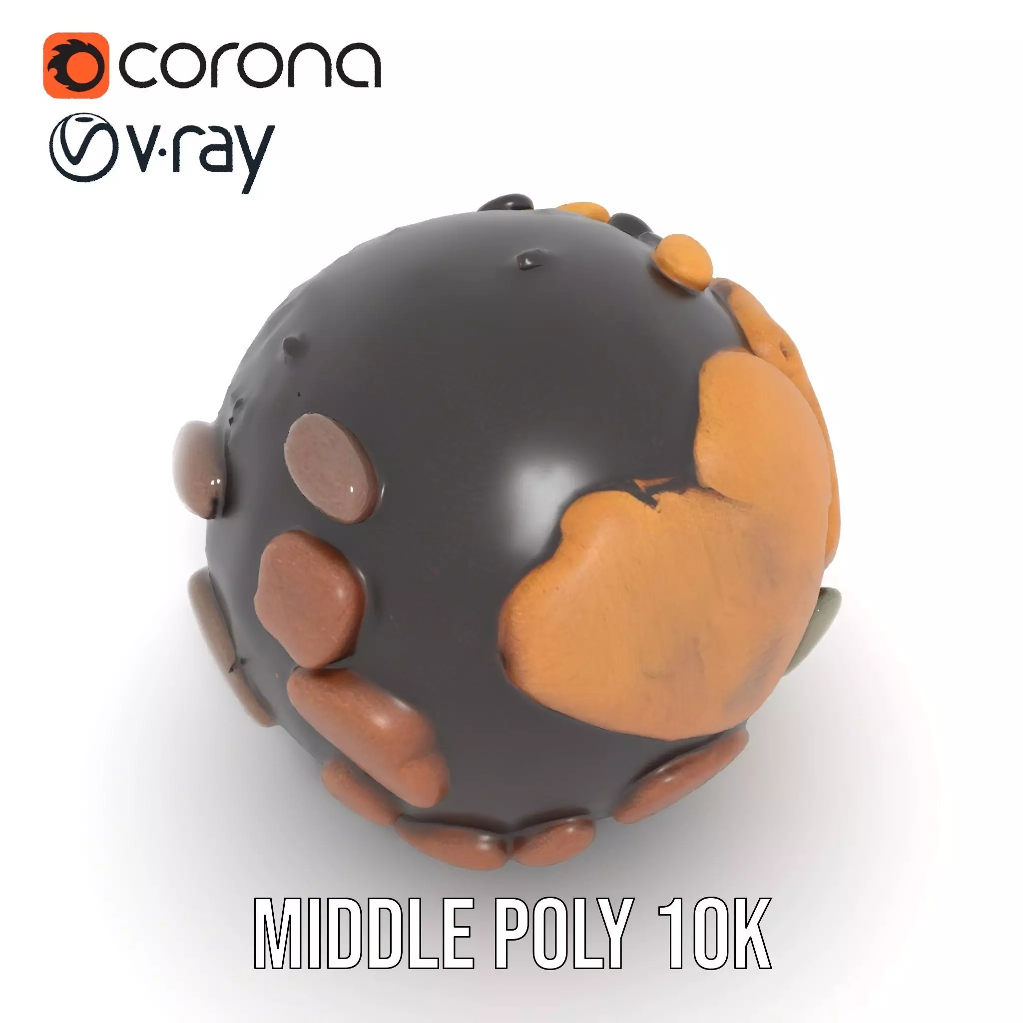 Earthy Stone Sphere model pack Texture_6