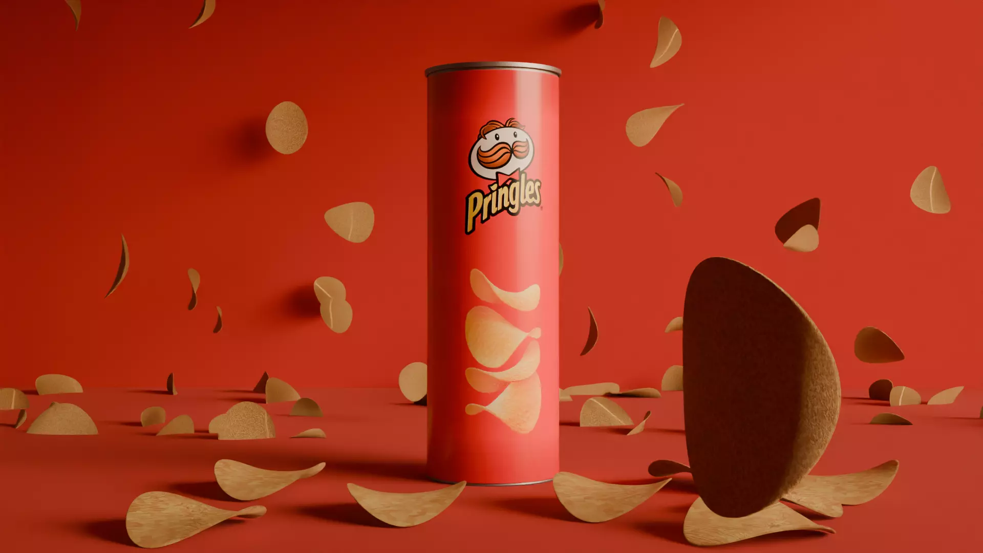 Chips Pringles Free 3D model