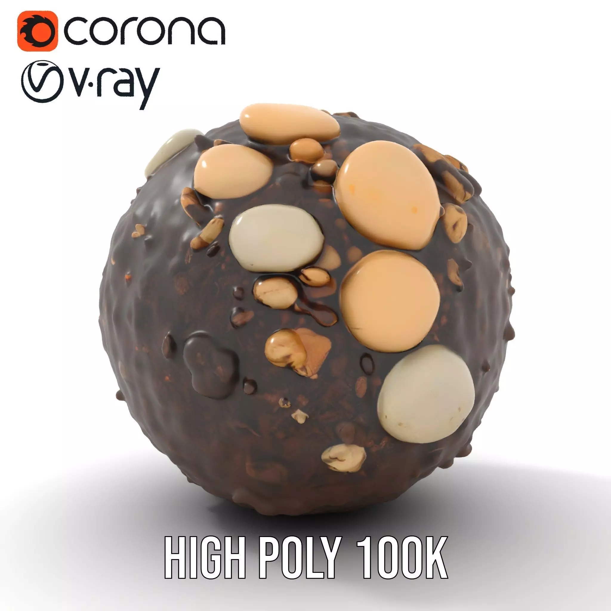 Earthy Pebble Sphere model pack Texture_21