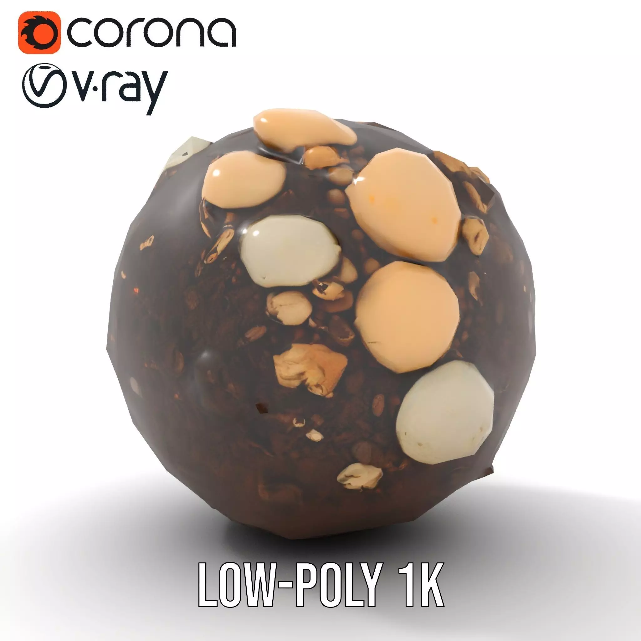 Earthy Pebble Sphere model pack Texture_31