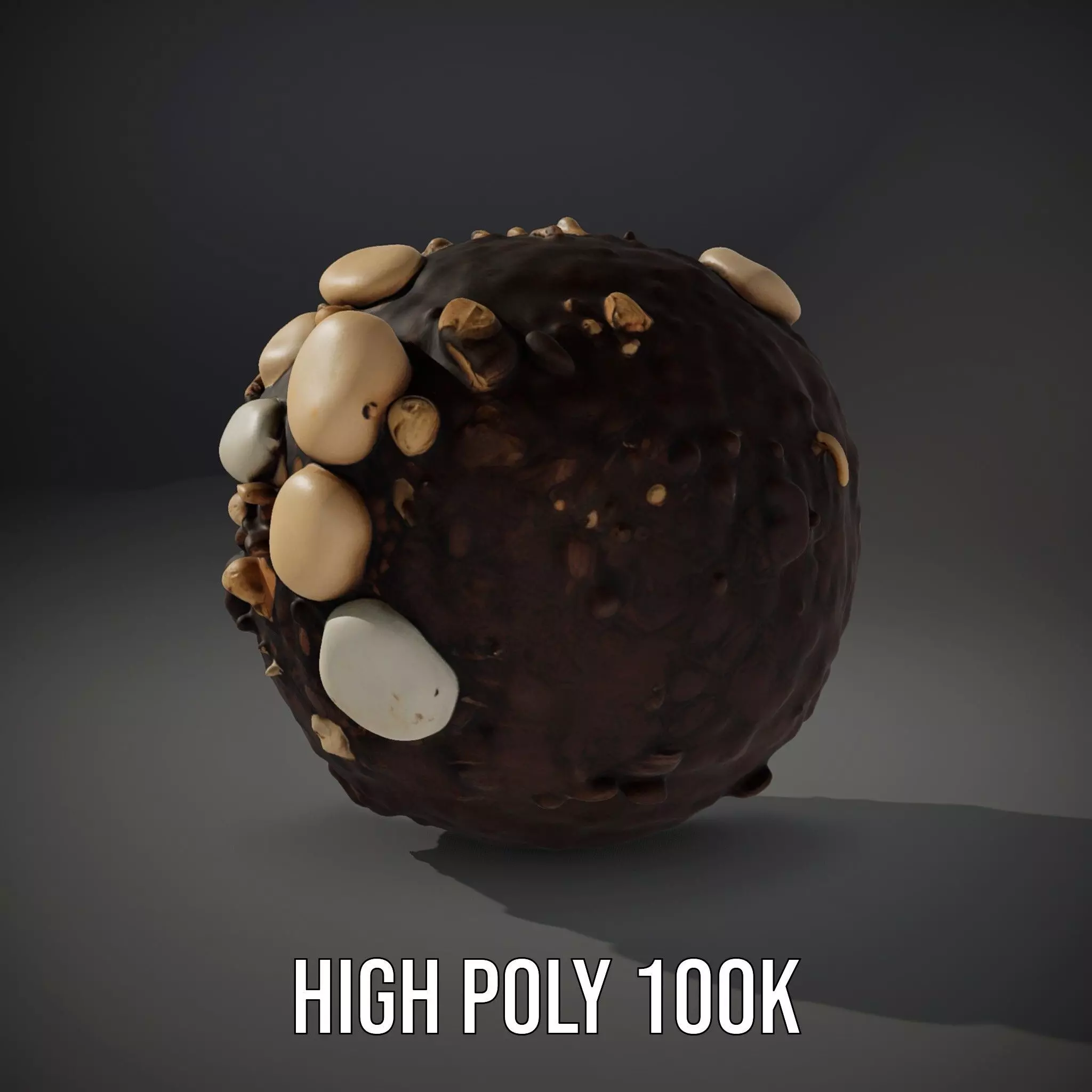 Earthy Pebble Sphere model pack Texture_10