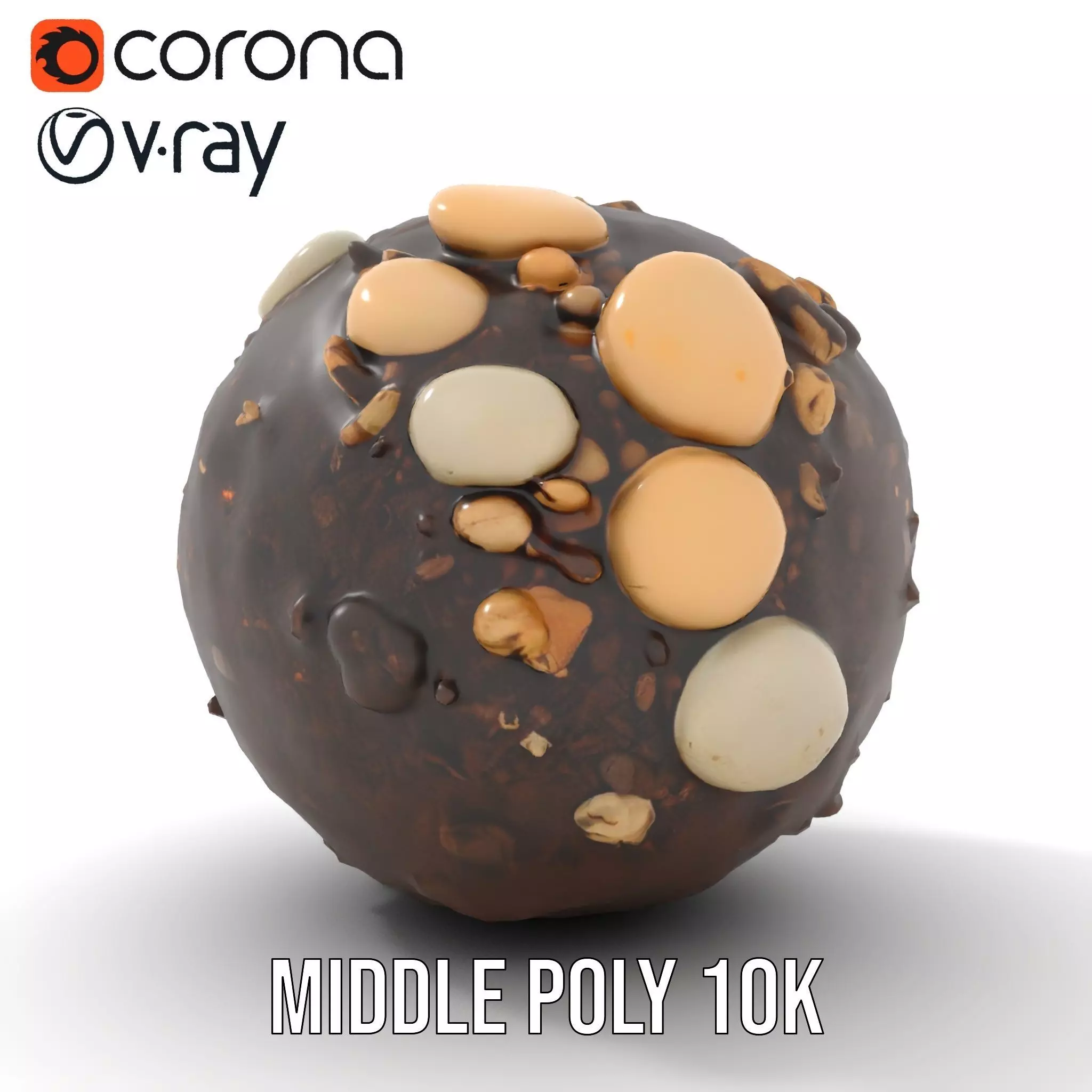 Earthy Pebble Sphere model pack Texture_6