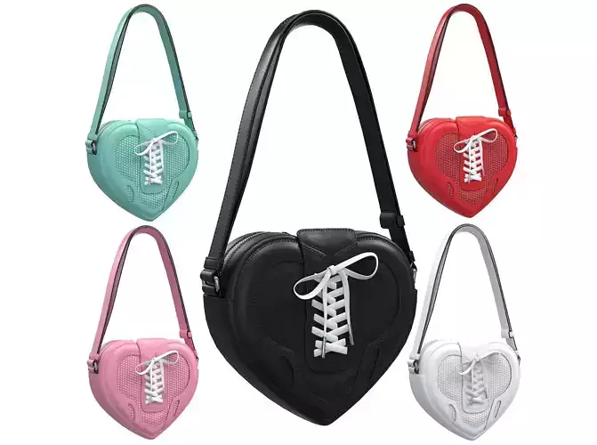 Strapped Heart Bag