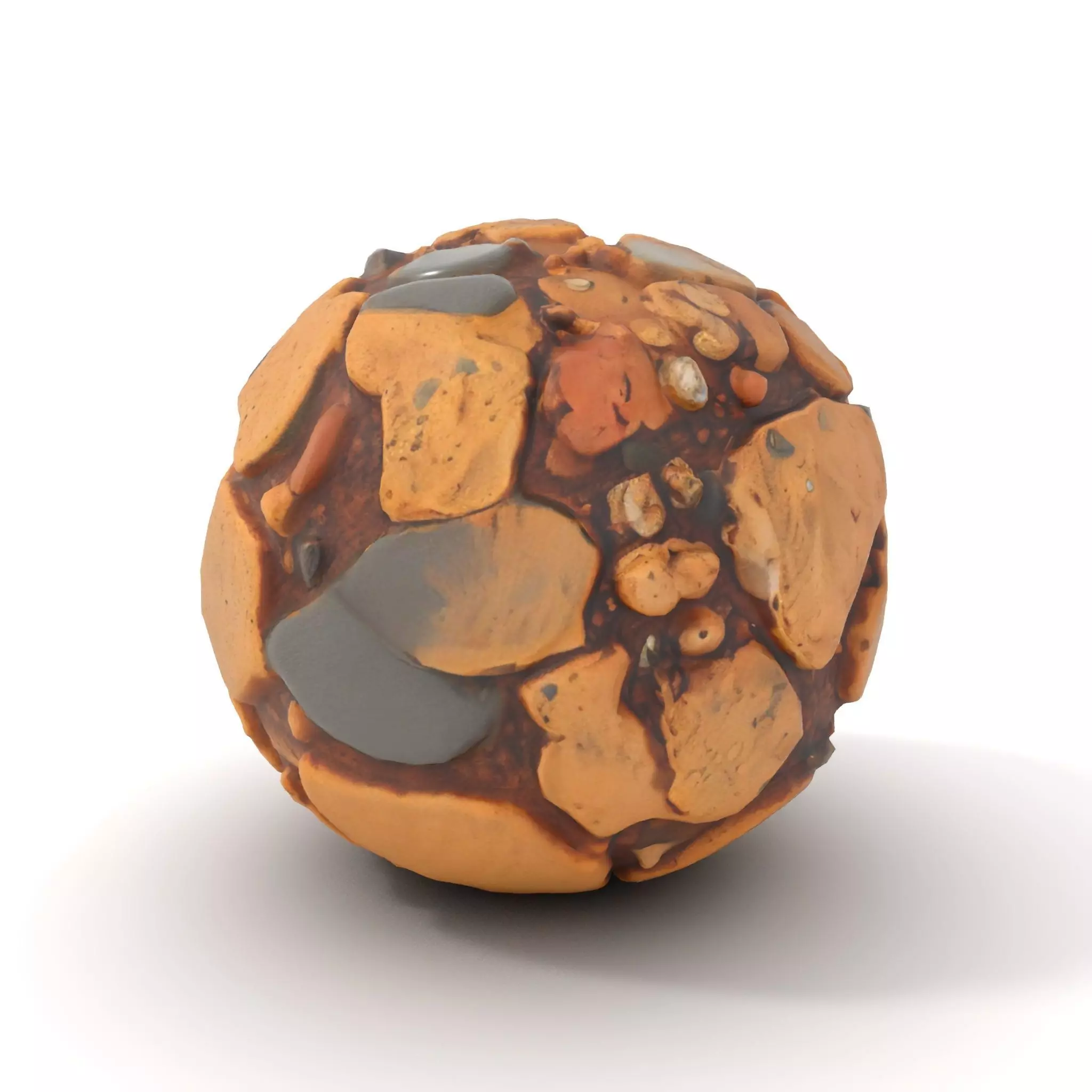 Rustic Stone Terrain model pack Low-poly 3D model_13