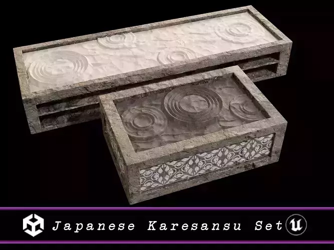 Japanese Karesansu Set